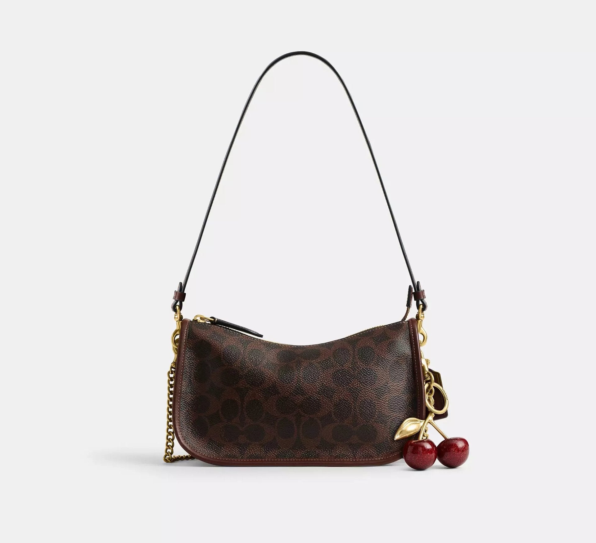 Coach Waverly Bag In Signature Coated Canvas/Brass/Maple - Sneaker Türkiye
