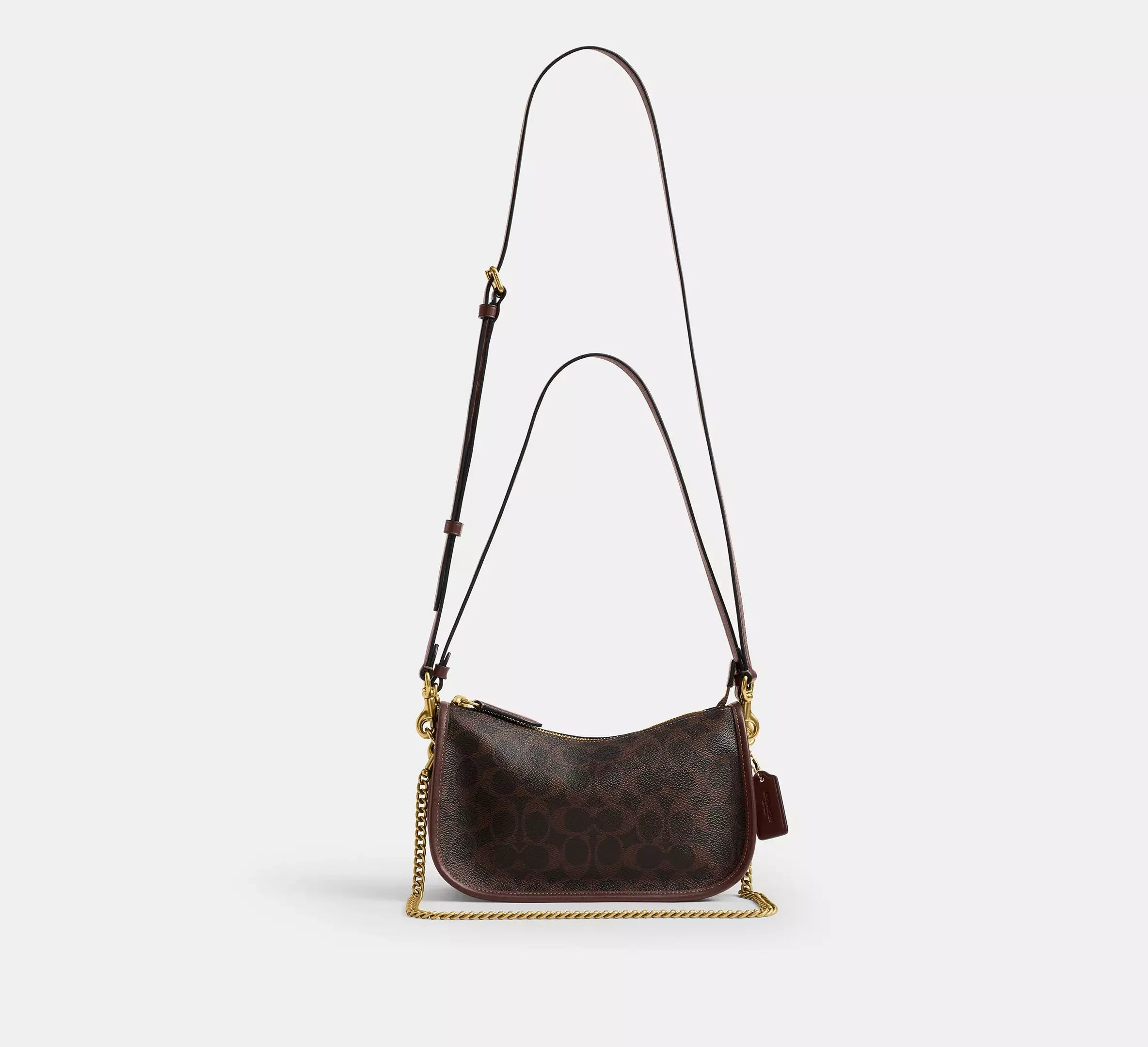 Coach Waverly Bag In Signature Coated Canvas/Brass/Maple - Sneaker Türkiye