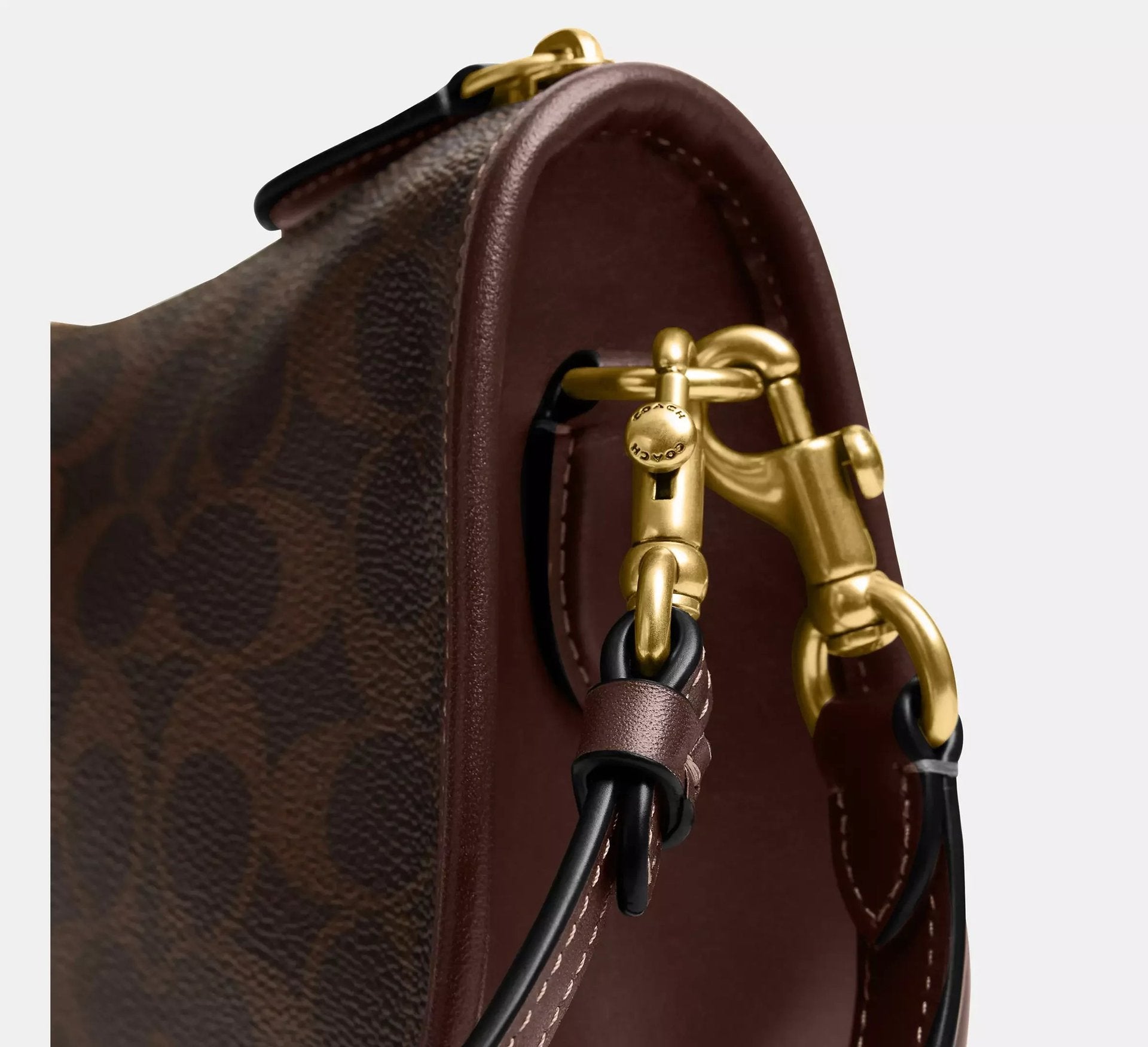 Coach Waverly Bag In Signature – Brass/Maple - Sneaker Türkiye