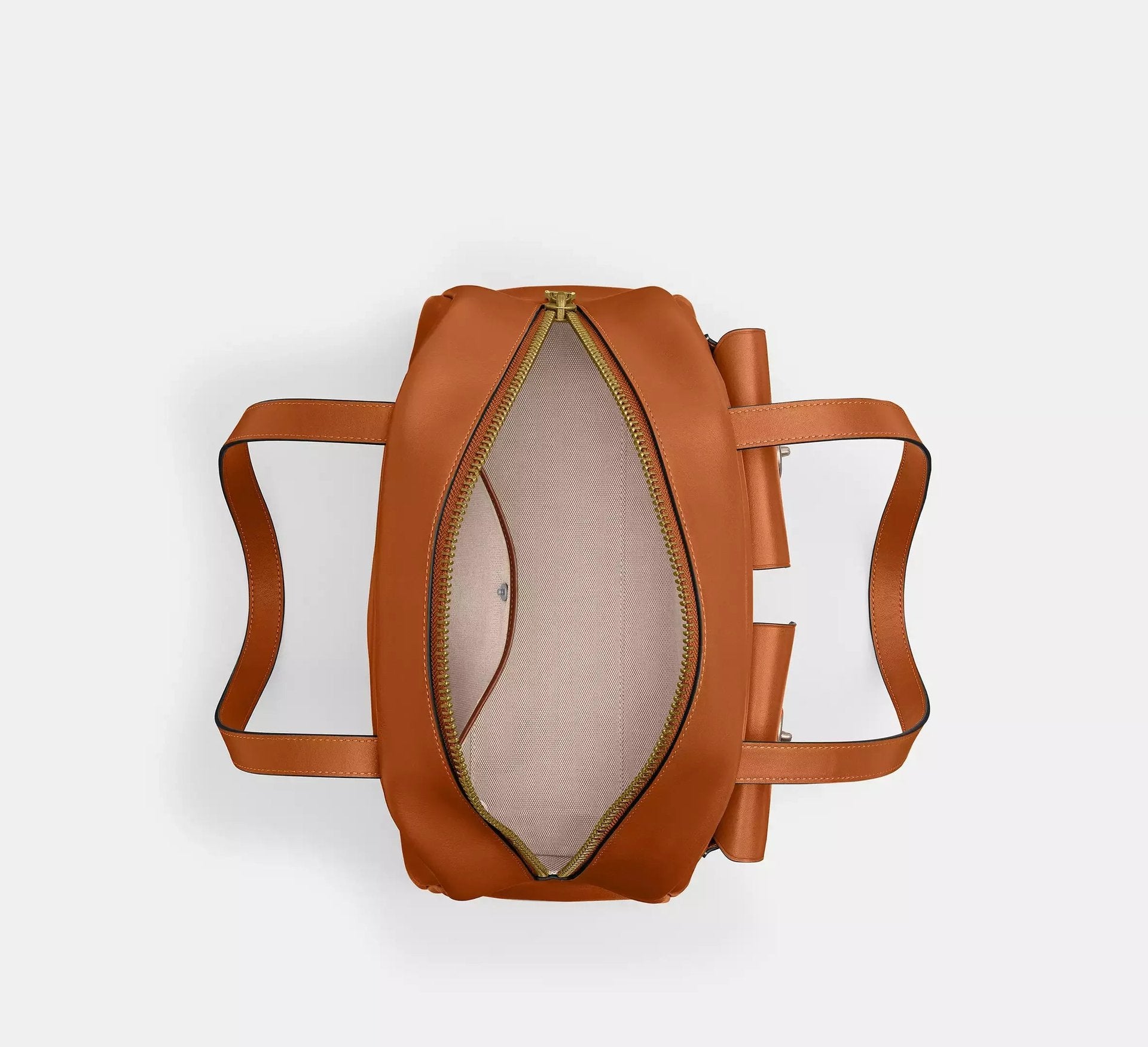 Coach Twin Turnlock Bag SEZON – Dark Brass/Toffee - Sneaker Türkiye