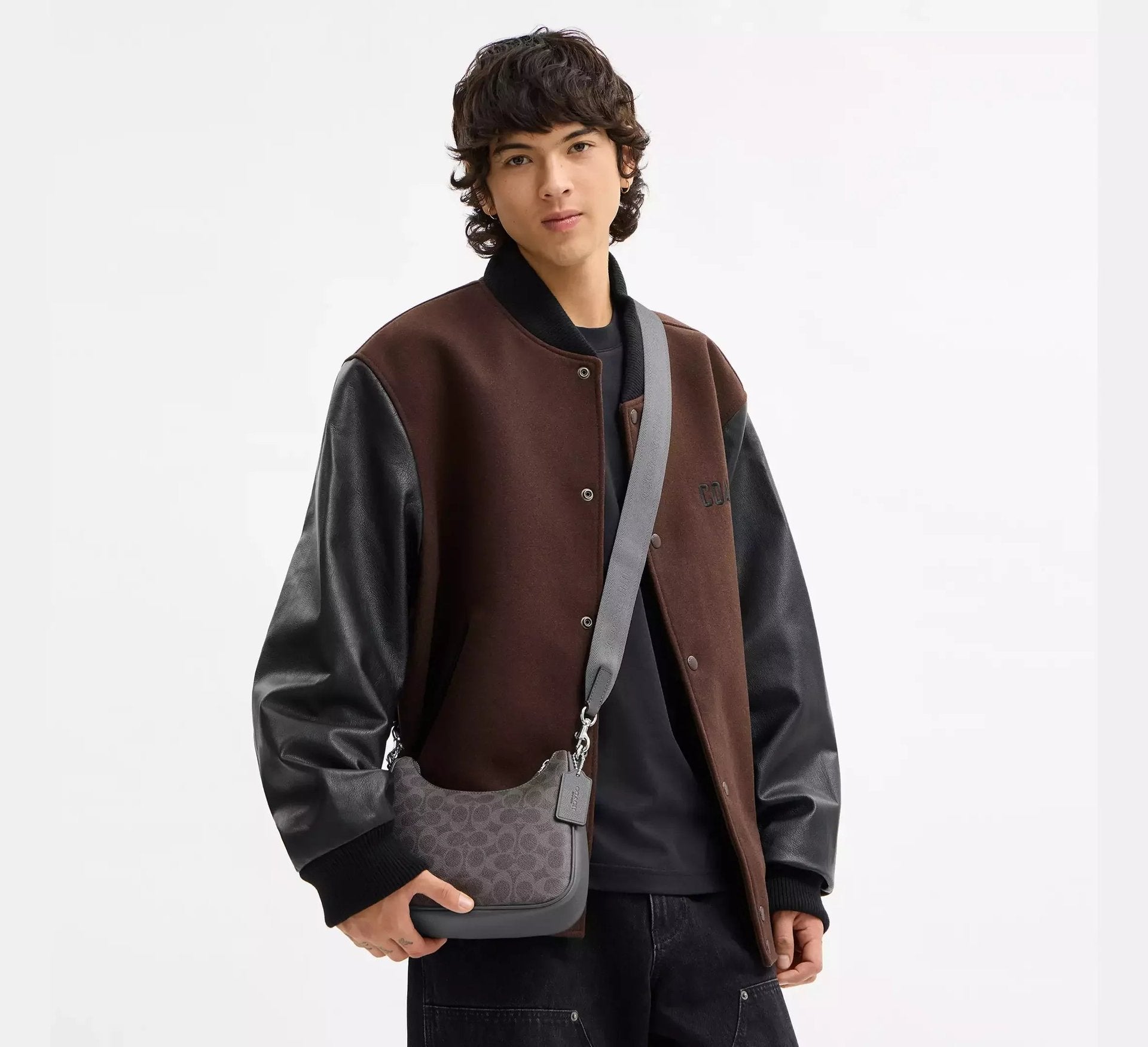 Coach Nolan Hobo Bag In Signature – Grey Signature - Sneaker Türkiye