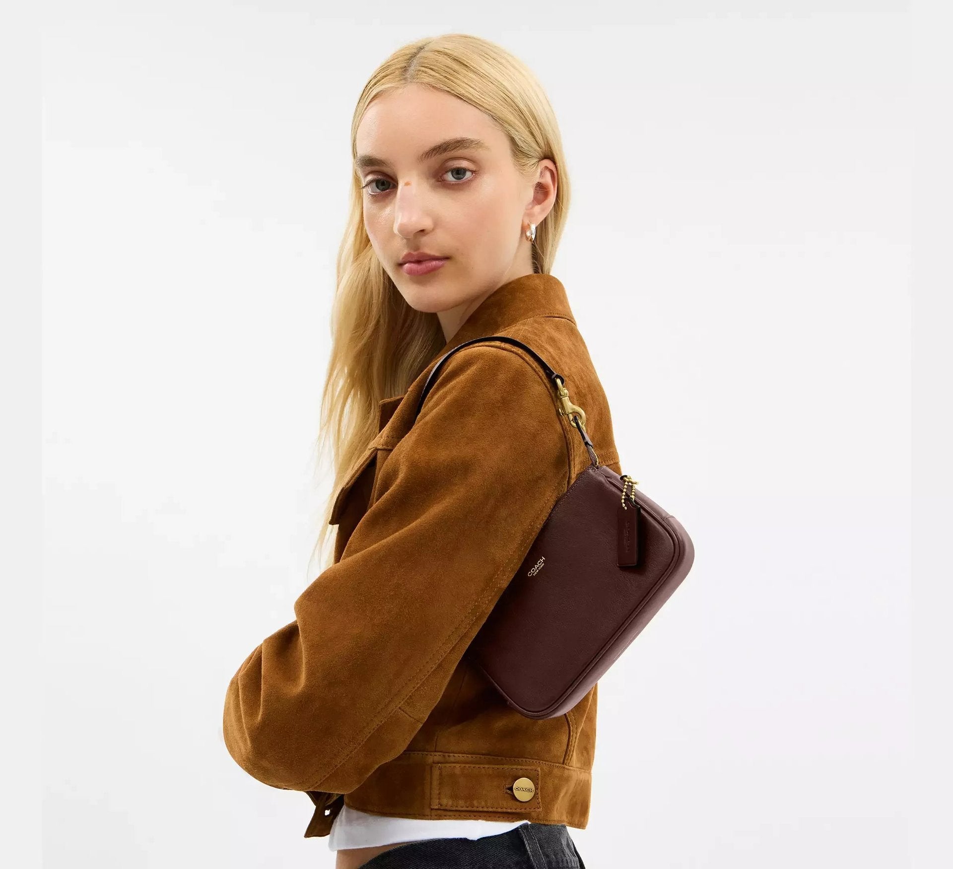 Coach Plaza Bag 18 SEZON – Brass/Maple - Sneaker Türkiye