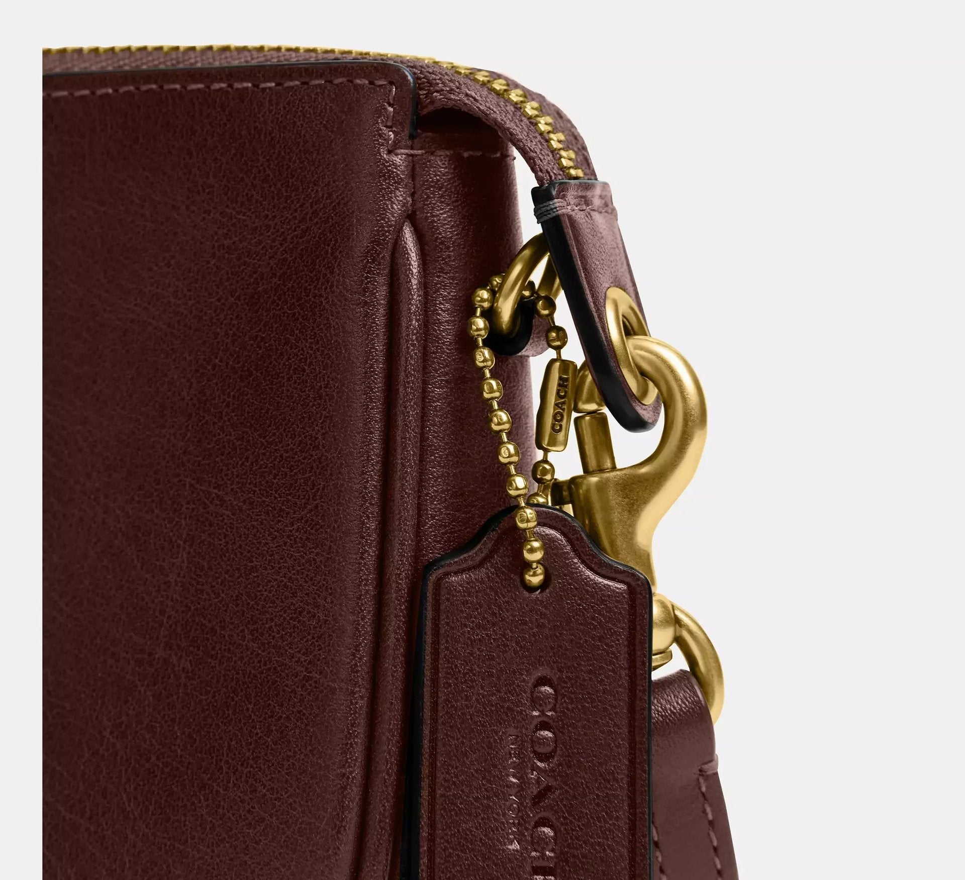 Coach Plaza Bag 18 SEZON – Brass/Maple - Sneaker Türkiye
