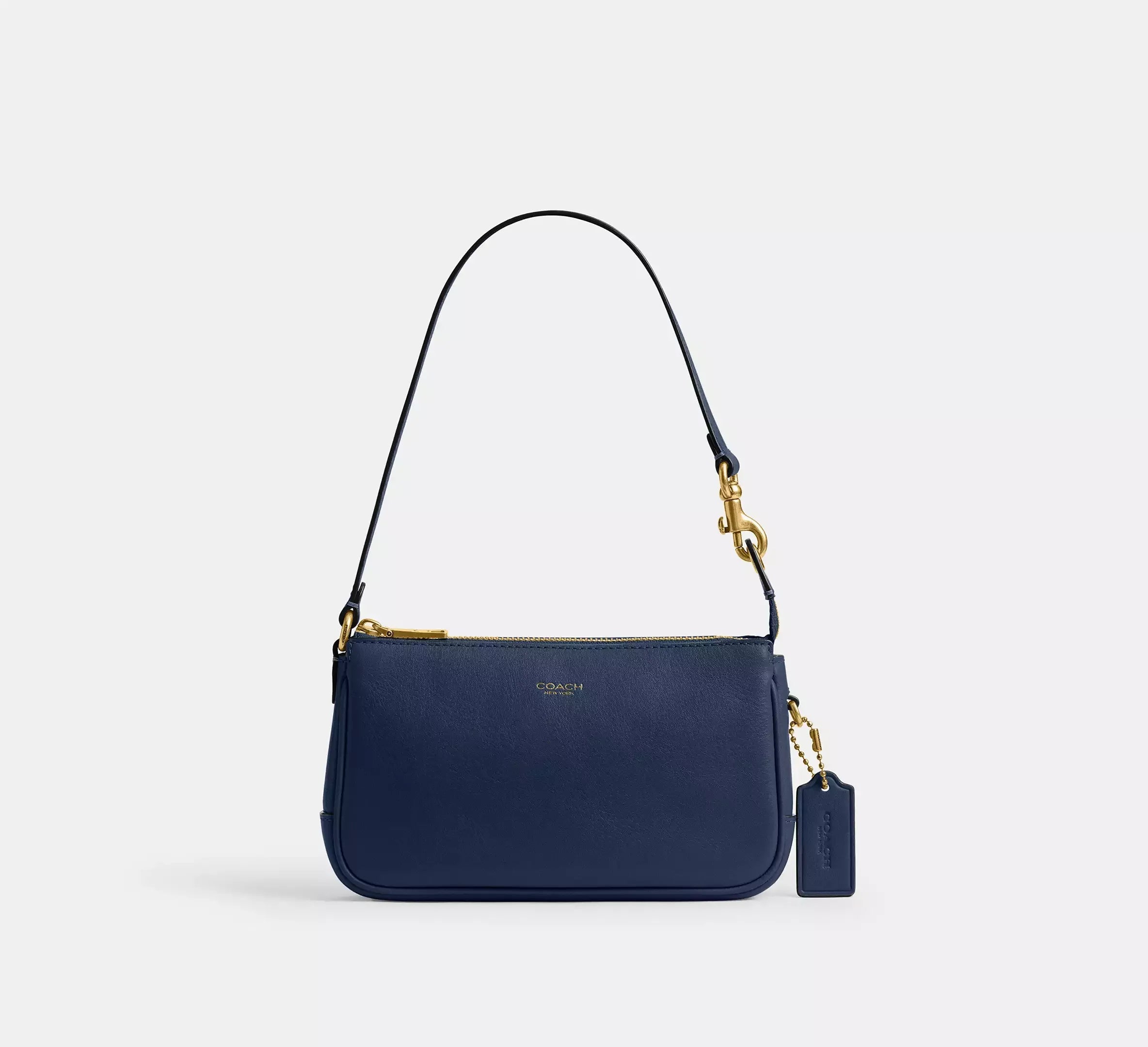 Coach Plaza Bag 18 Sezon – Brass/Navy - Sneaker Türkiye