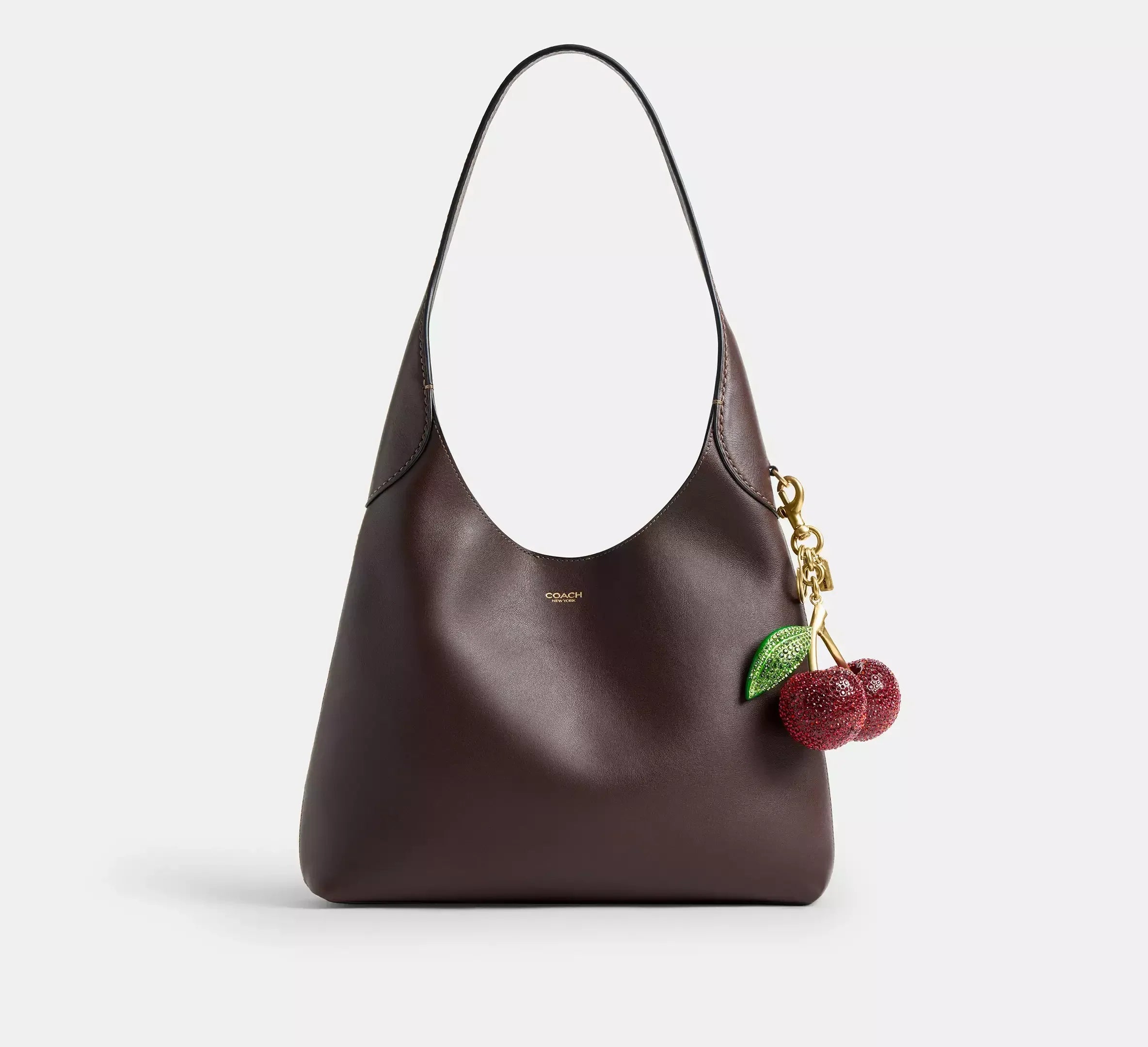 Coach Large Crystal Cherry Bag Charm – Brass/Red - Sneaker Türkiye