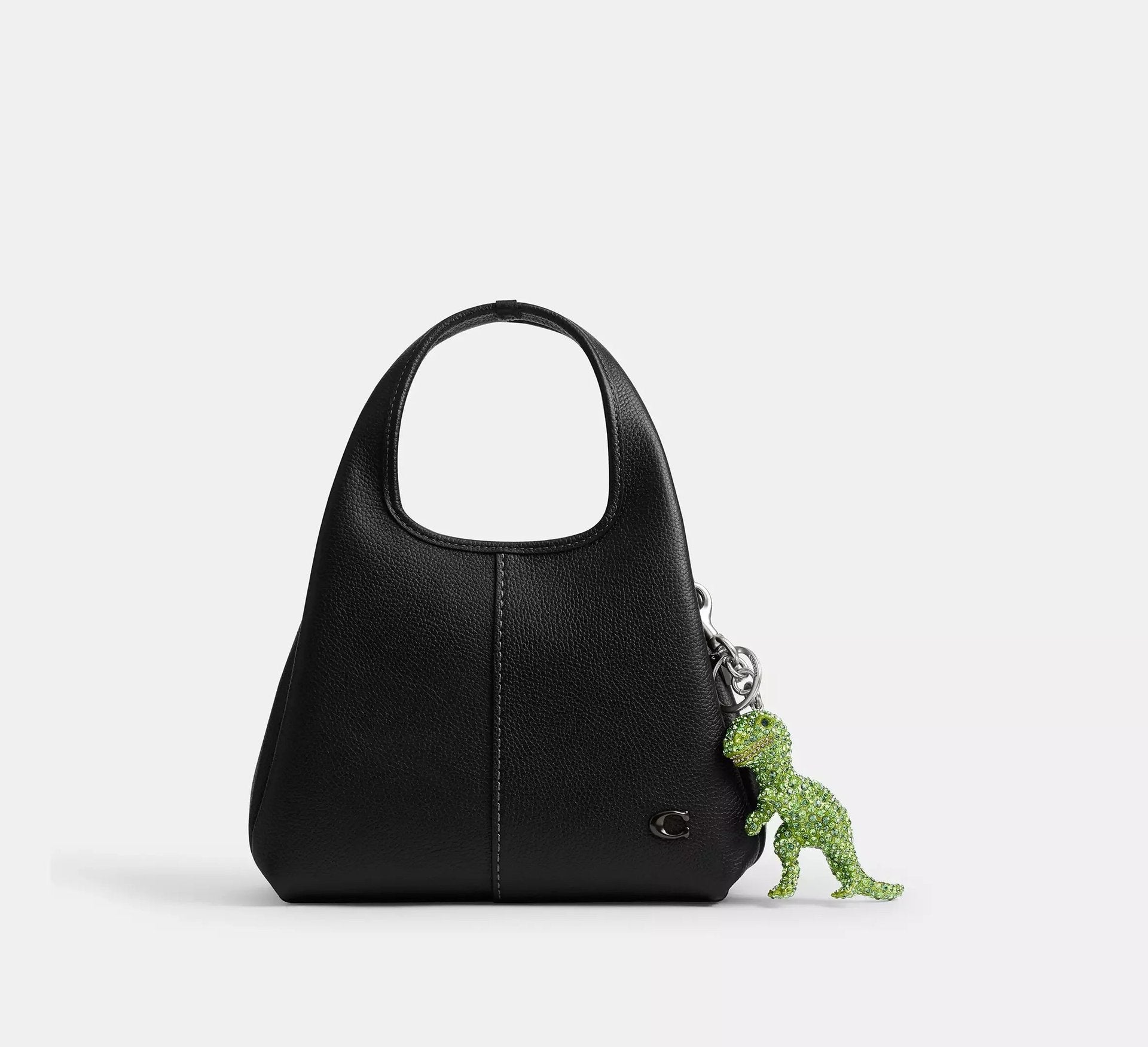 Coach Large Crystal Rexy Bag Charm – Silver/Green - Sneaker Türkiye