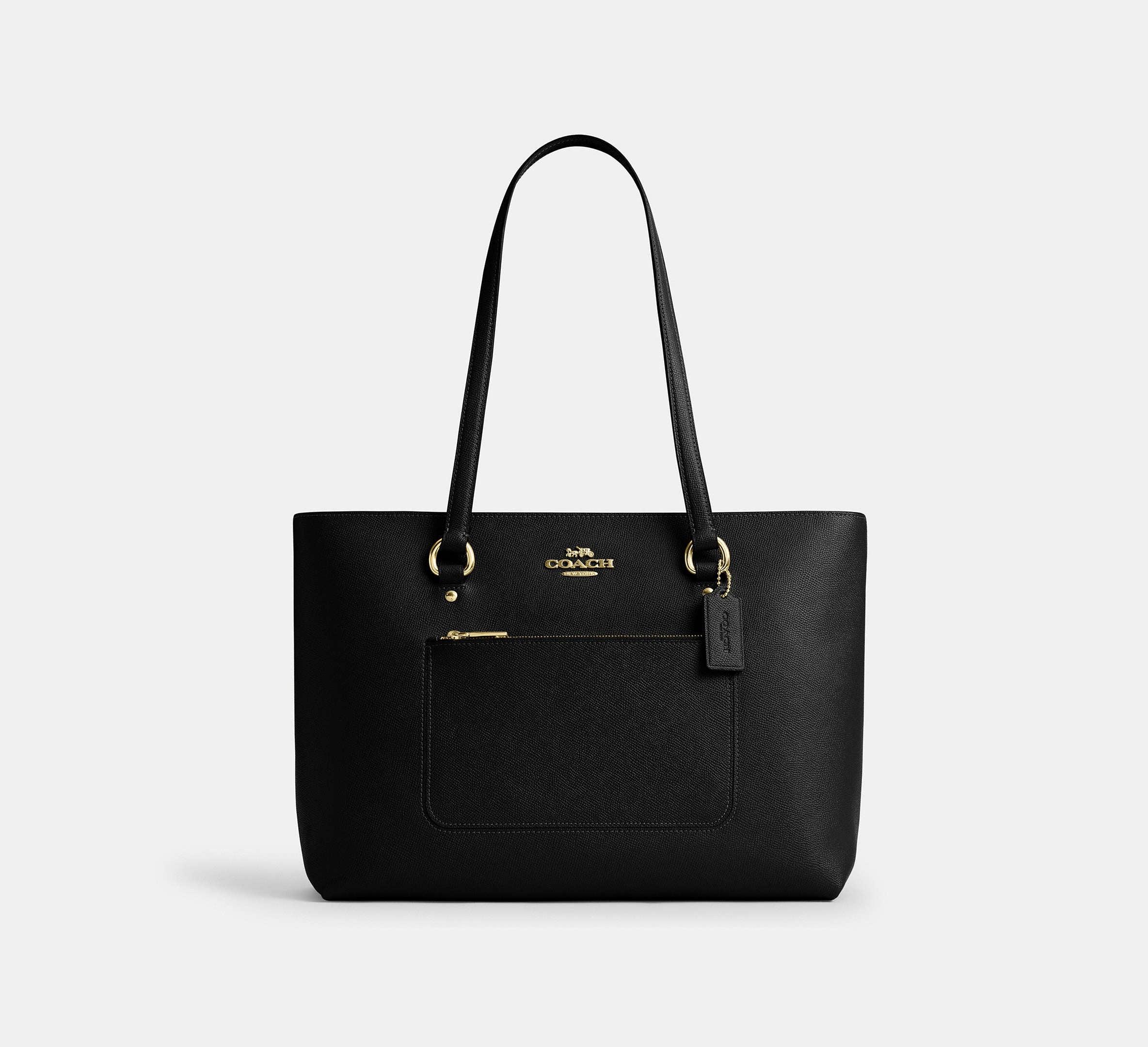 Coach Station Tote Bag – Gold/Black - Sneaker Türkiye