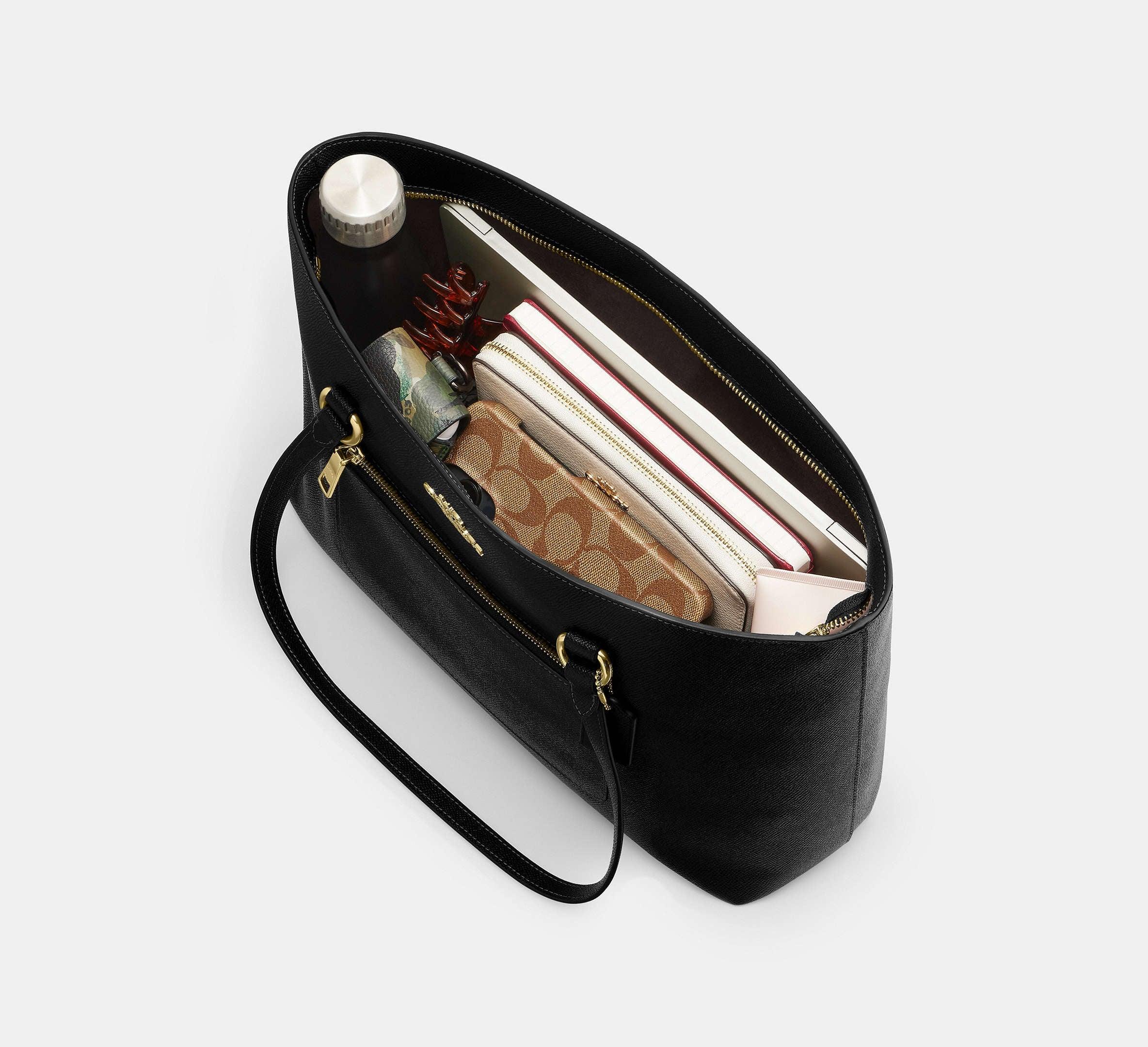 Coach Station Tote Bag – Gold/Black - Sneaker Türkiye