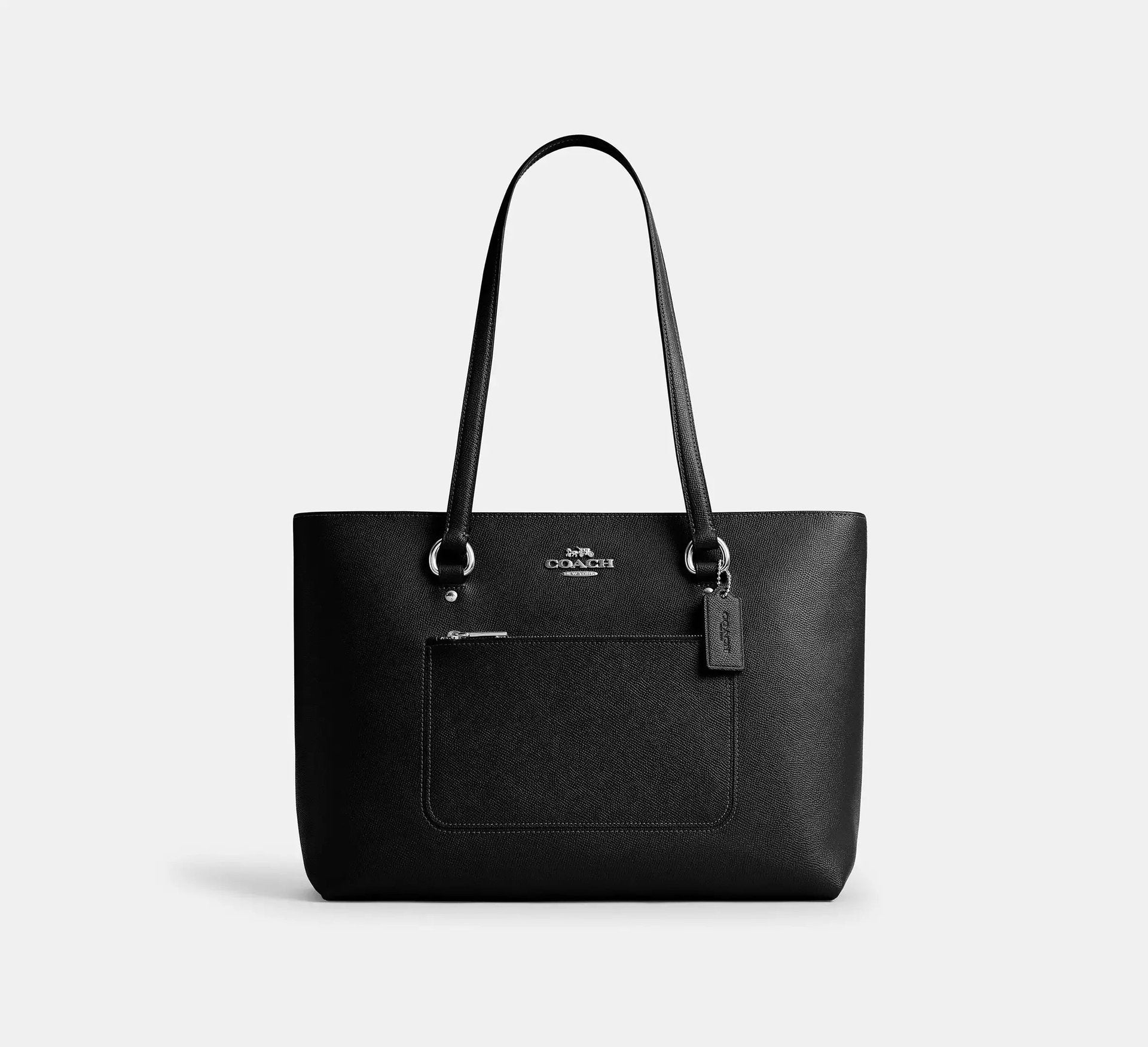 Coach Station Tote Bag – Silver/Black - Sneaker Türkiye