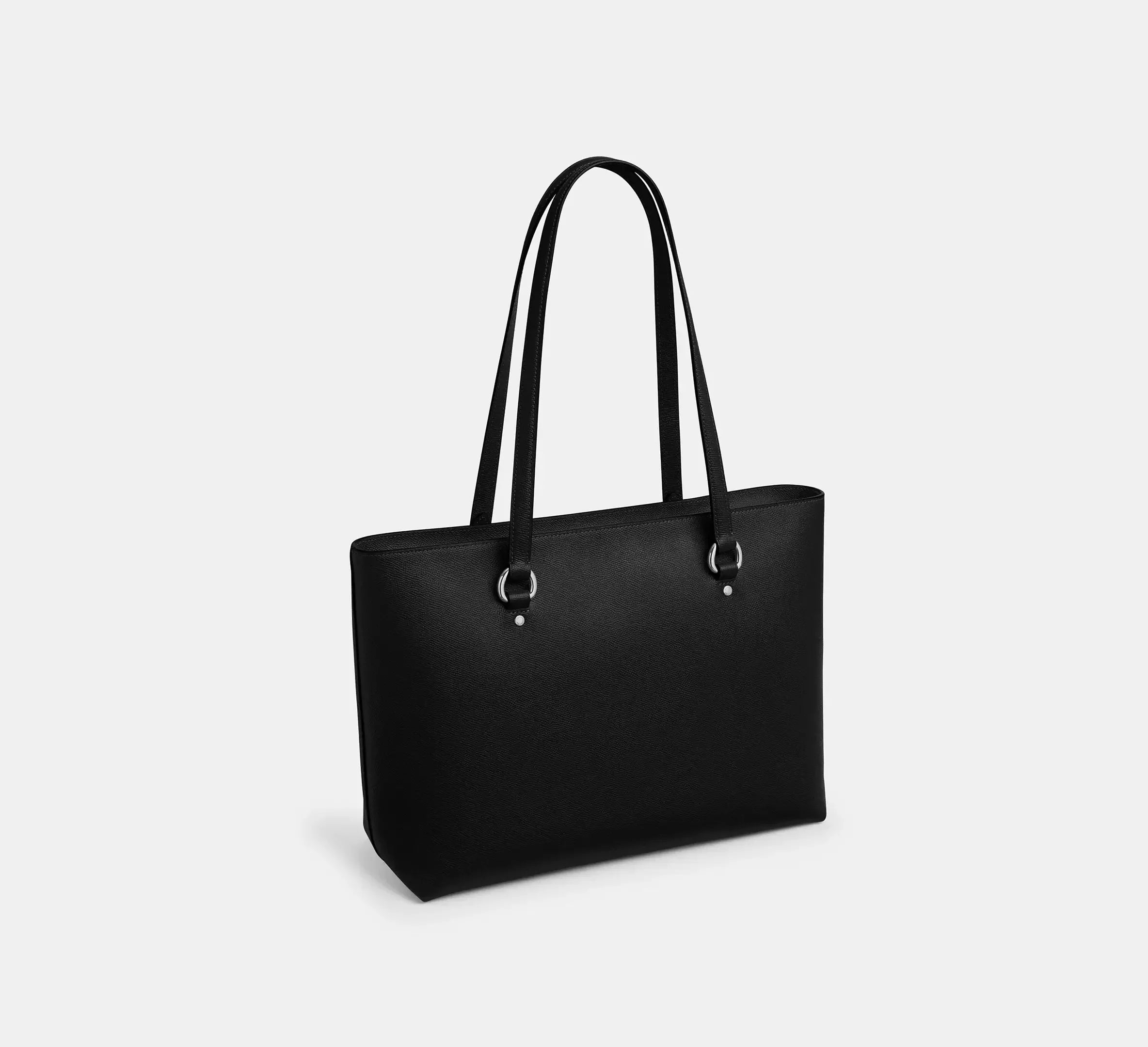 Coach Station Tote Bag – Silver/Black - Sneaker Türkiye