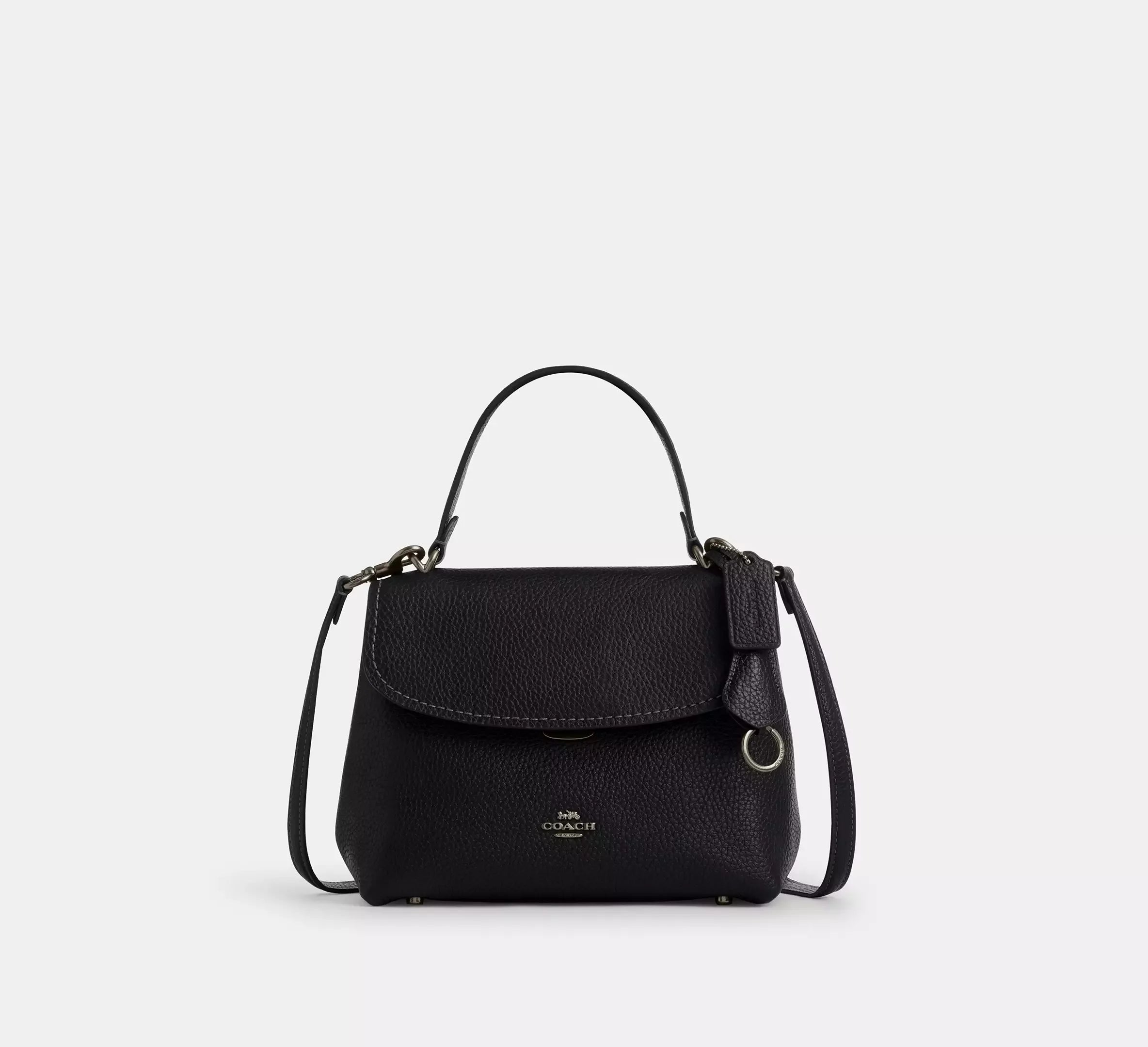 Coach Emory Top Handle Bag – Gunmetal/Black - Sneaker Türkiye