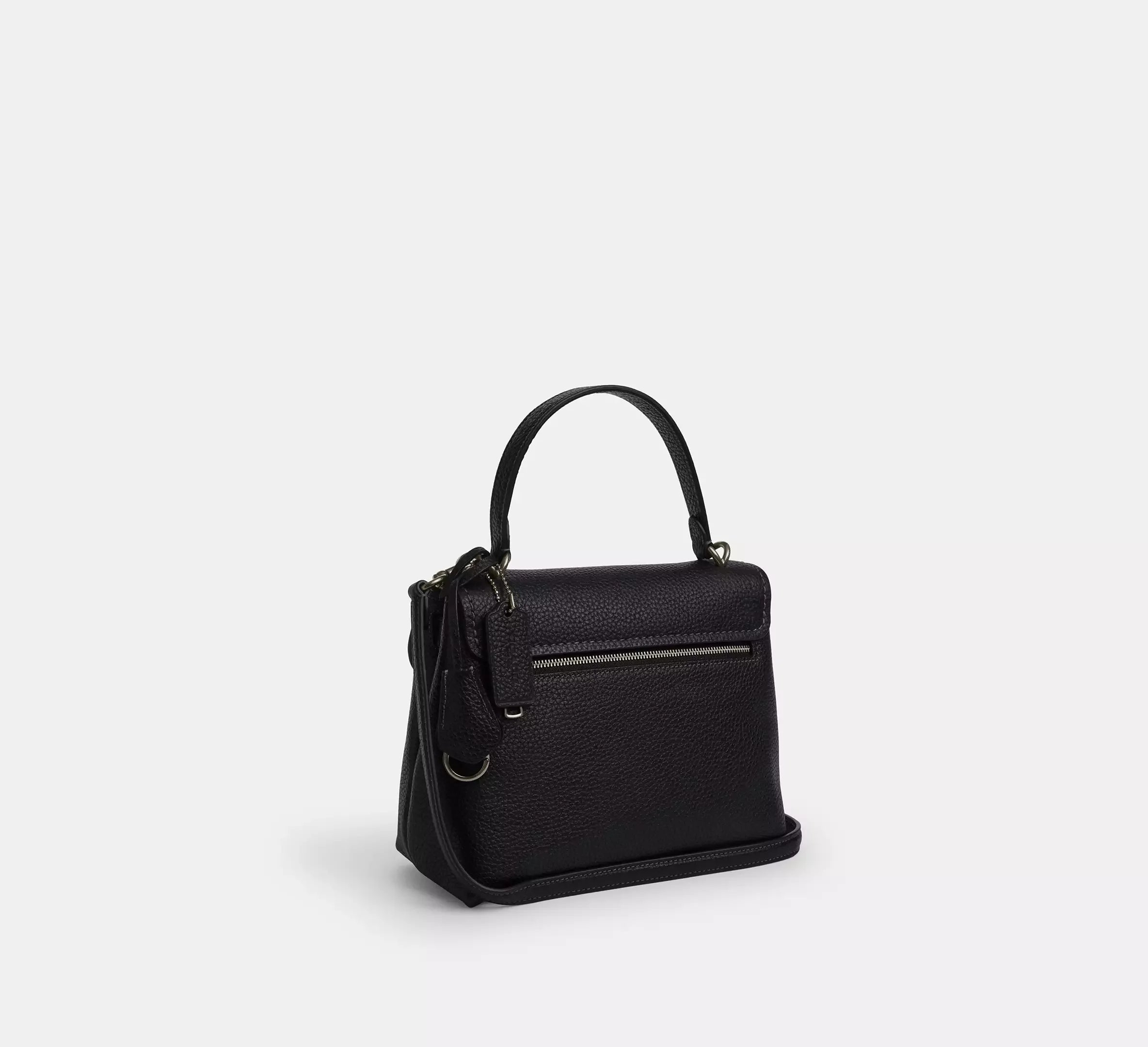 Coach Emory Top Handle Bag – Gunmetal/Black - Sneaker Türkiye