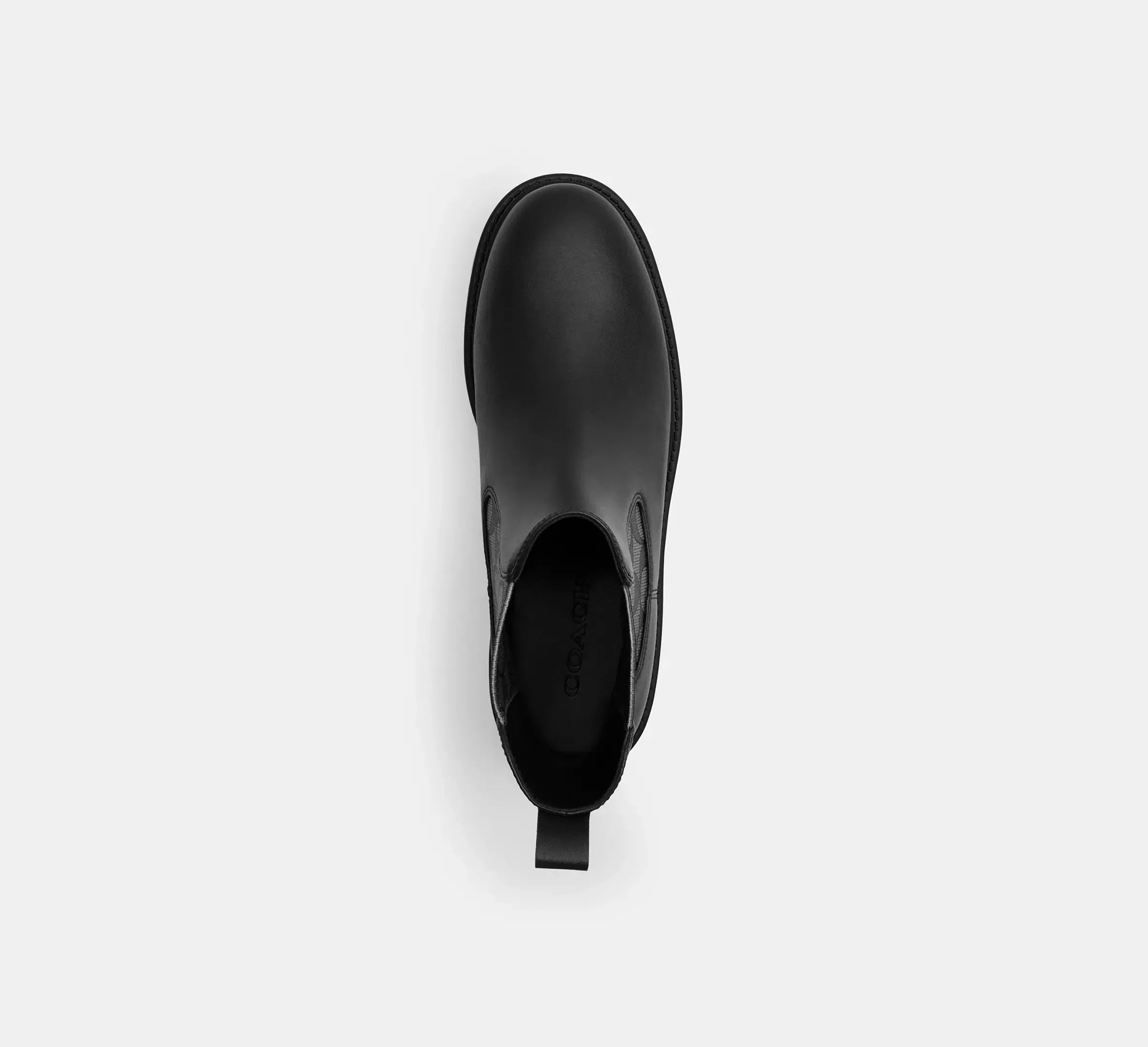 Coach Lucy Chelsea Boot With Signature Polyester – Black - Sneaker Türkiye