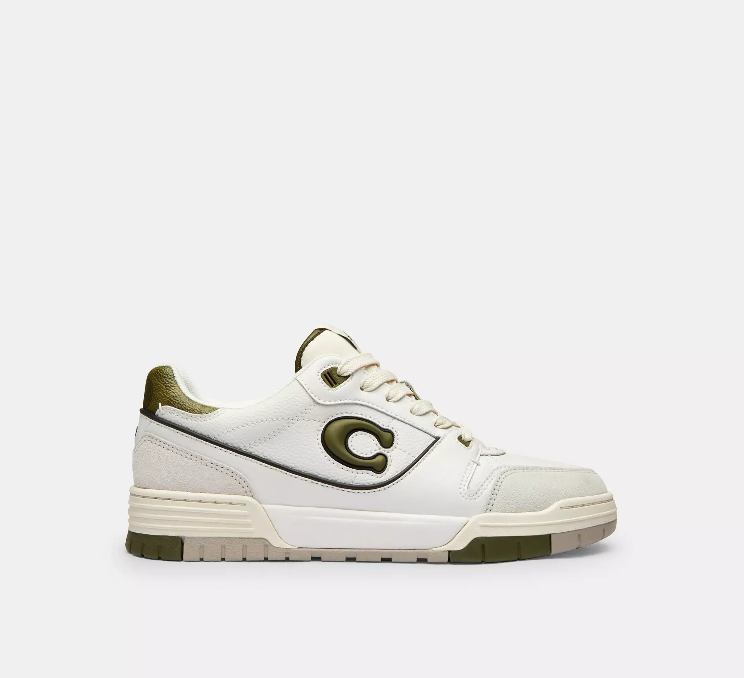 Coach Women’s Soho Sneaker – Olive/Optic White - Sneaker Türkiye