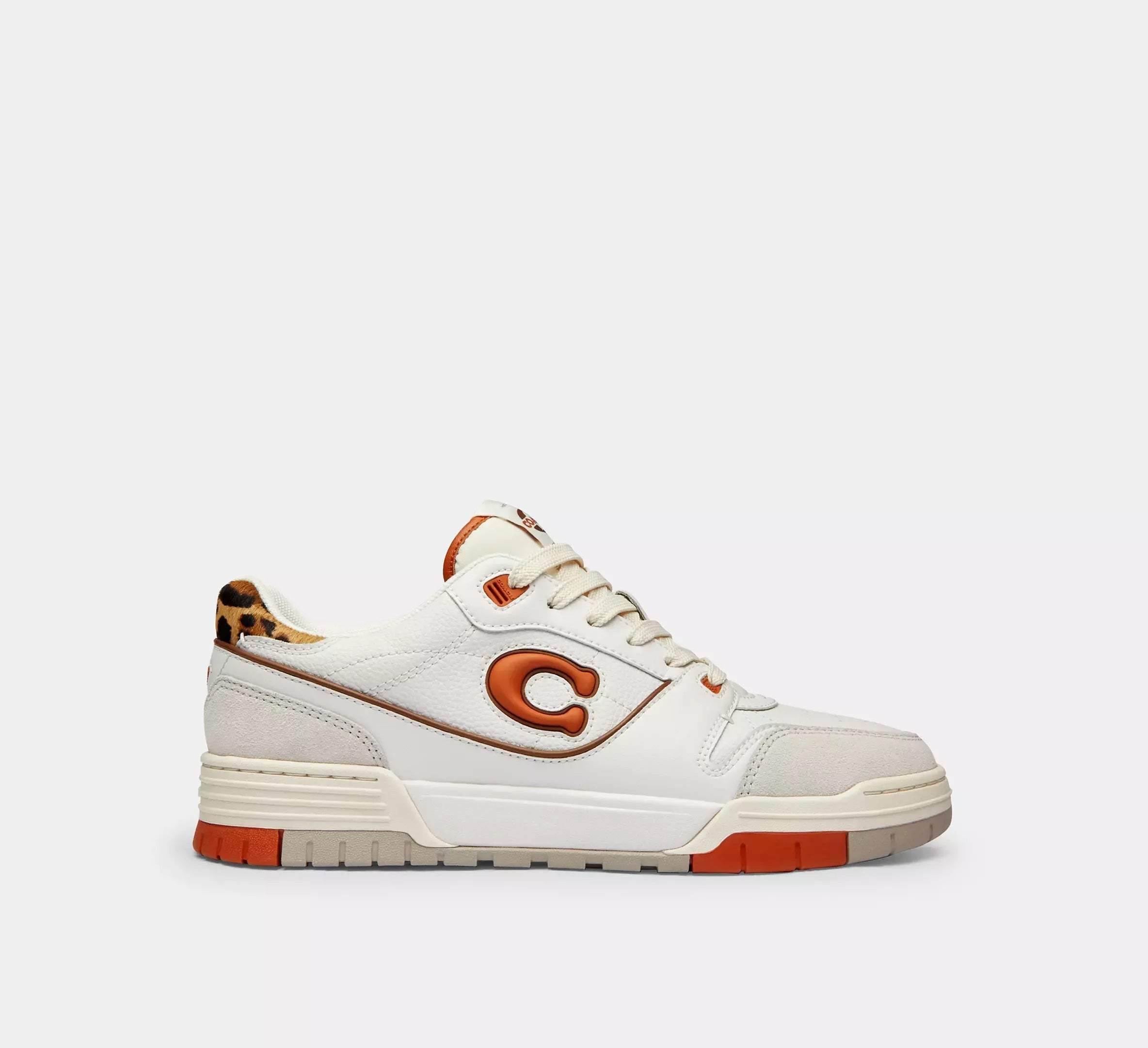 Coach Women’s Soho Sneaker – Toffee/Leopard - Sneaker Türkiye