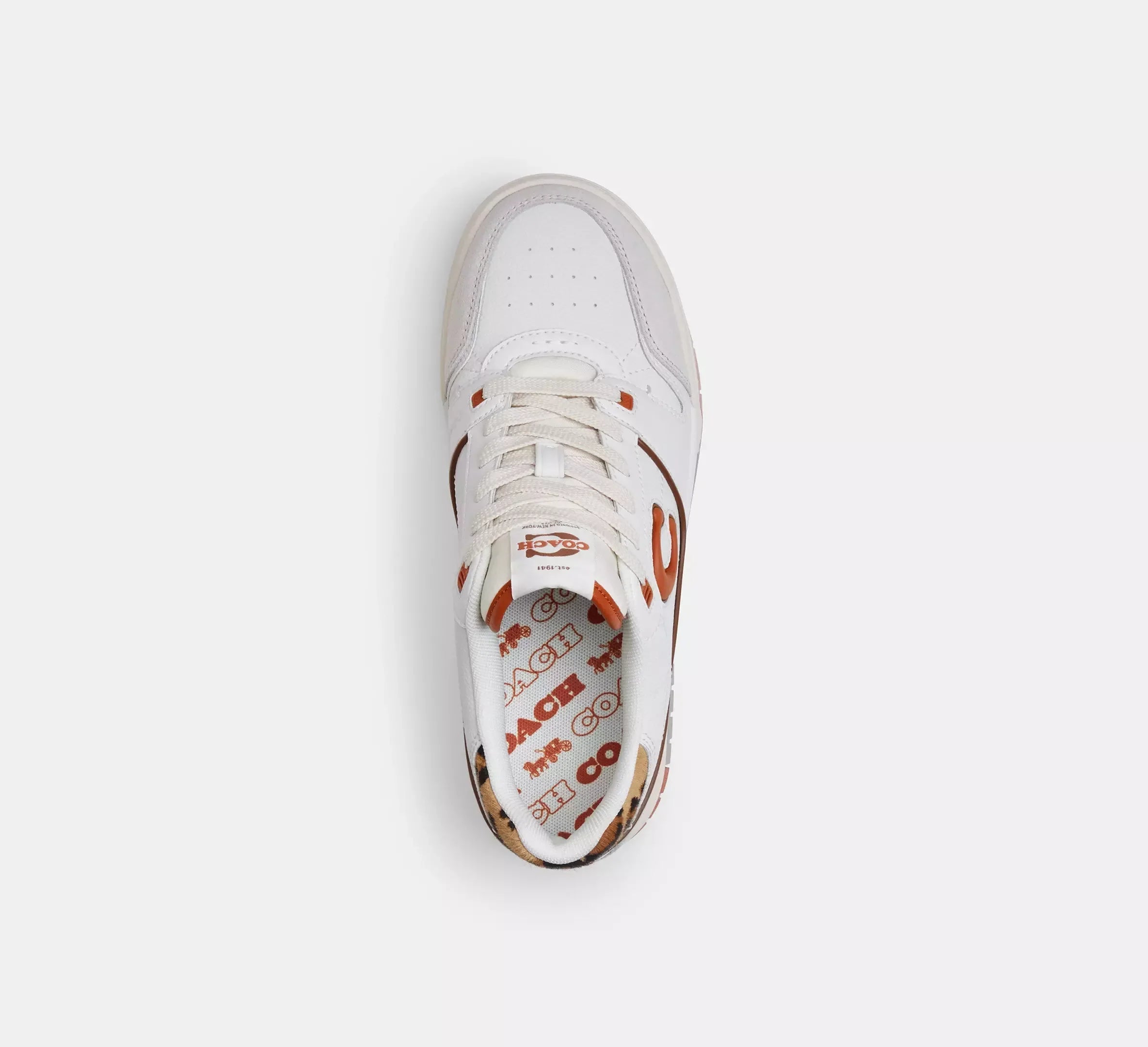Coach Women’s Soho Sneaker – Toffee/Leopard - Sneaker Türkiye