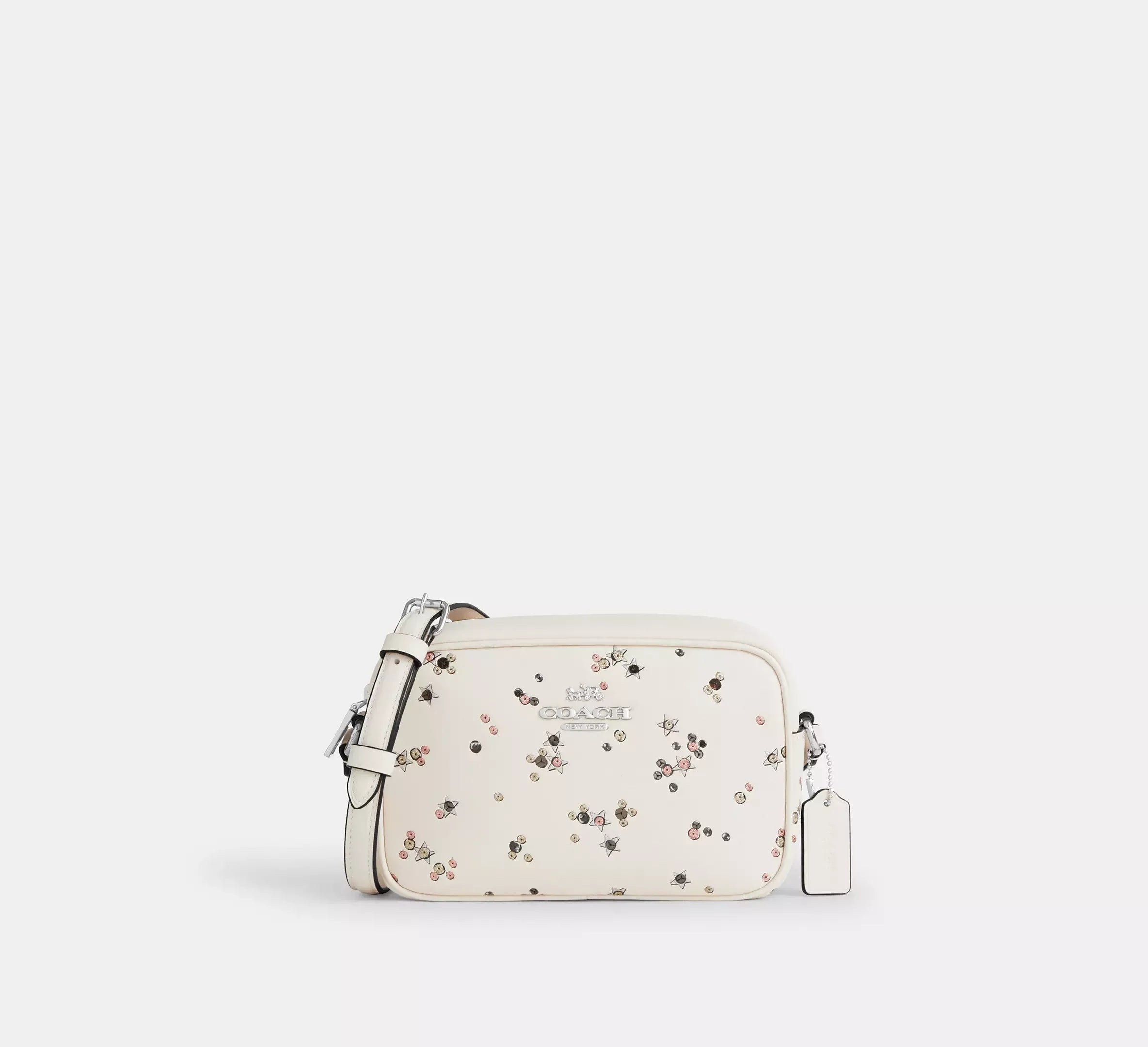 Coach Mini Jamie Camera Bag With Star Print – Silver - Sneaker Türkiye