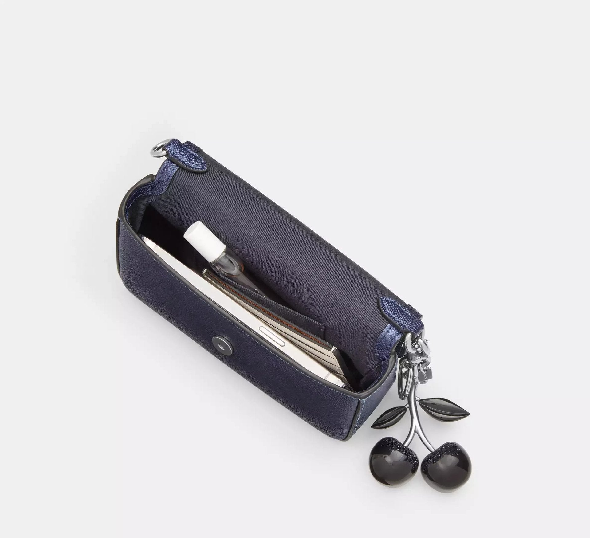 Coach Mini Josie Top Handle Bag In Signature – Sv/Blue/Navy - Sneaker Türkiye