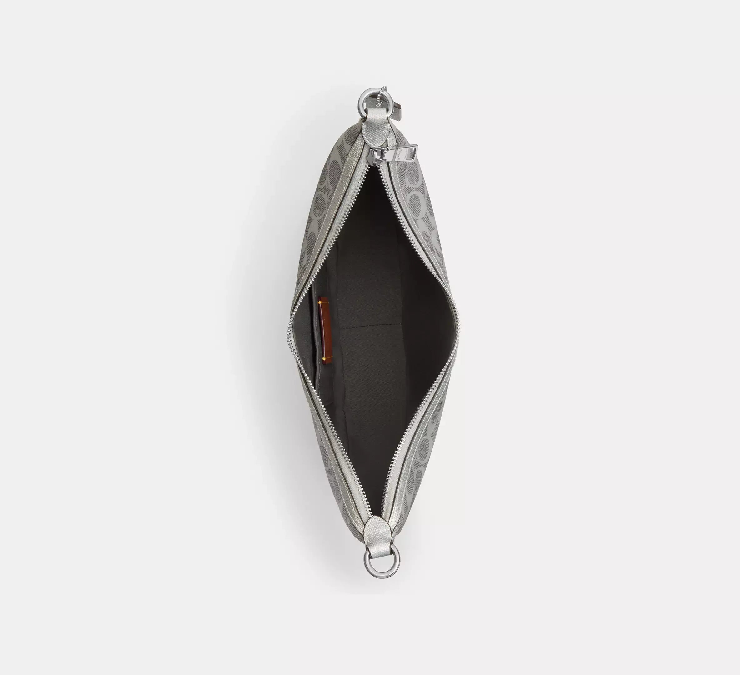 Coach Aria Shoulder Bag In Signature – Sv/Gray/Silver - Sneaker Türkiye