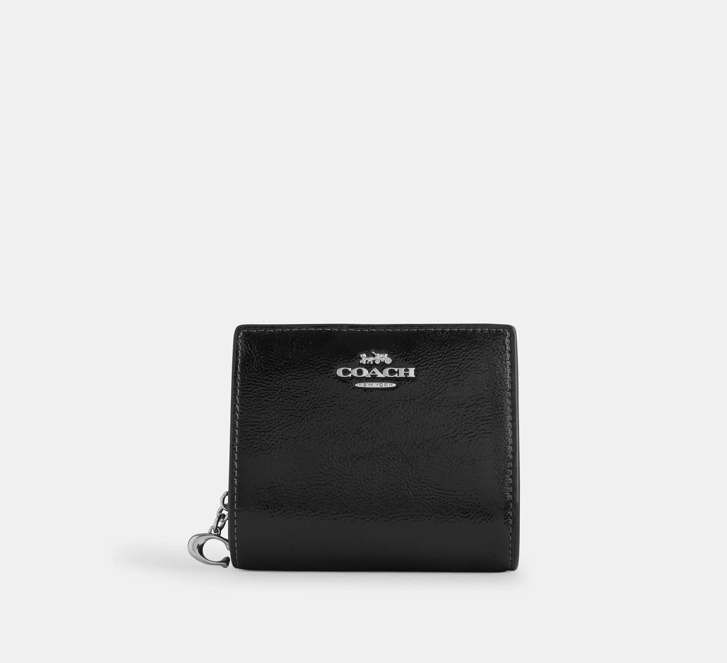 Coach Snap Wallet – Silver/Black - Sneaker Türkiye