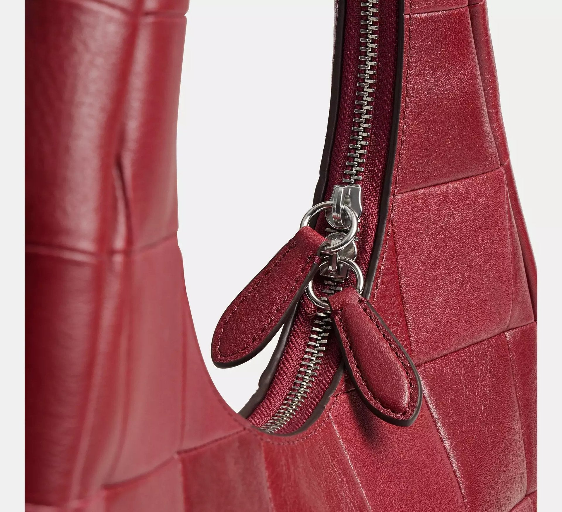 Coach Alter/Ego Crescent Shoulder Bag In Upcrafted Leather – Dark Ruby - Sneaker Türkiye