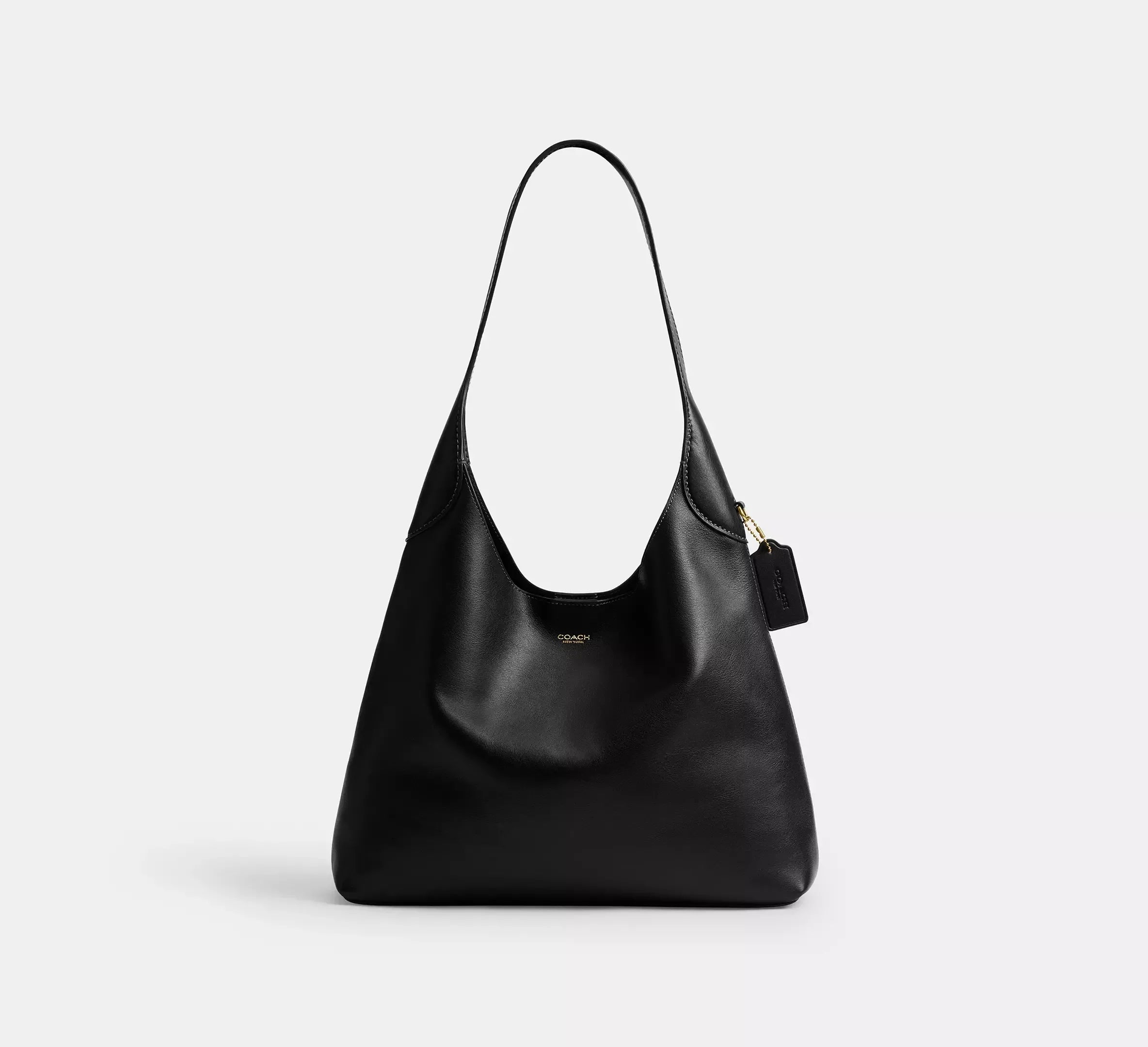 Coach Brooklyn Shoulder Bag 34 – Brass/Black - Sneaker Türkiye