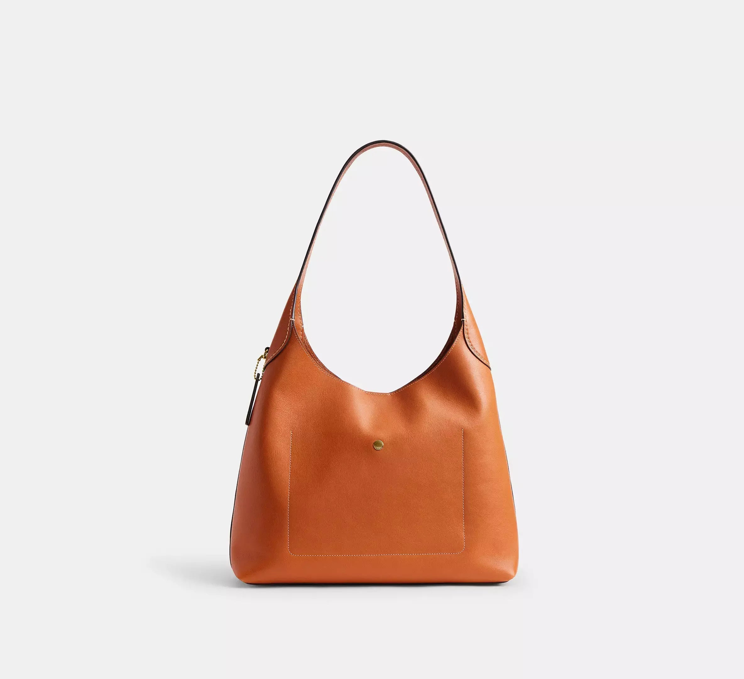 Coach Brooklyn Shoulder Bag 34 – Brass/Toffee - Sneaker Türkiye