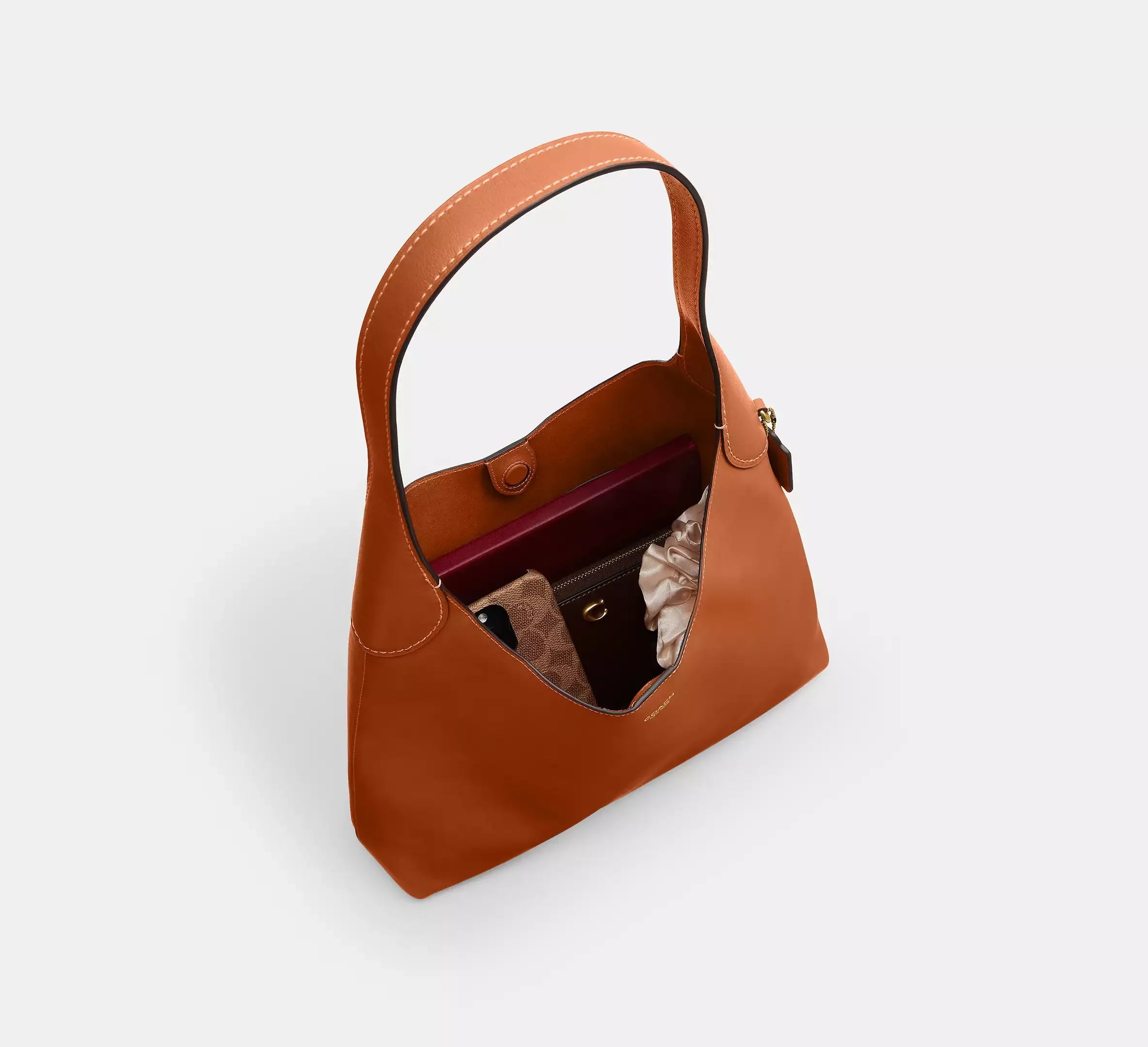 Coach Brooklyn Shoulder Bag 34 – Brass/Toffee - Sneaker Türkiye