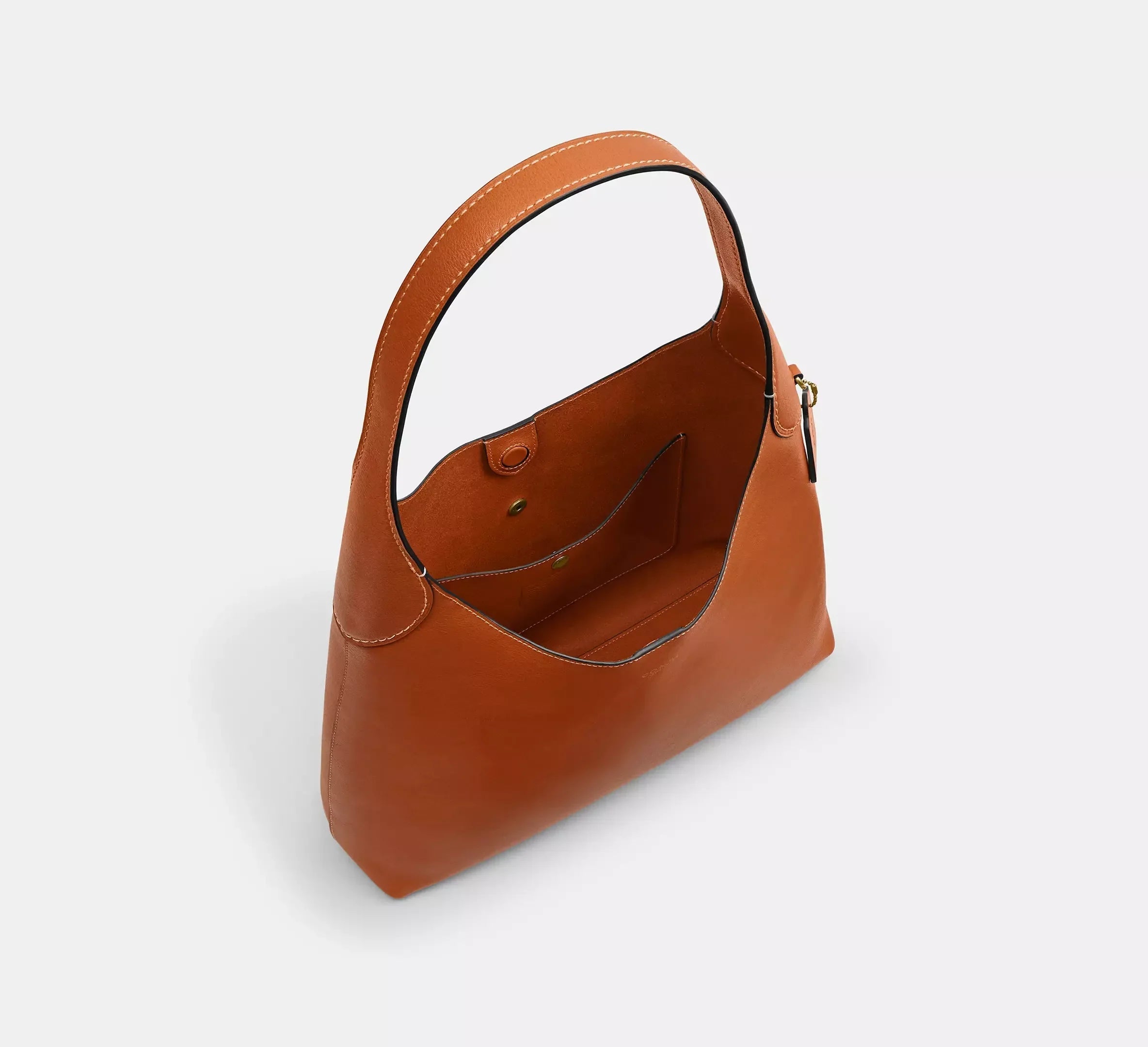 Coach Brooklyn Shoulder Bag 34 – Brass/Toffee - Sneaker Türkiye