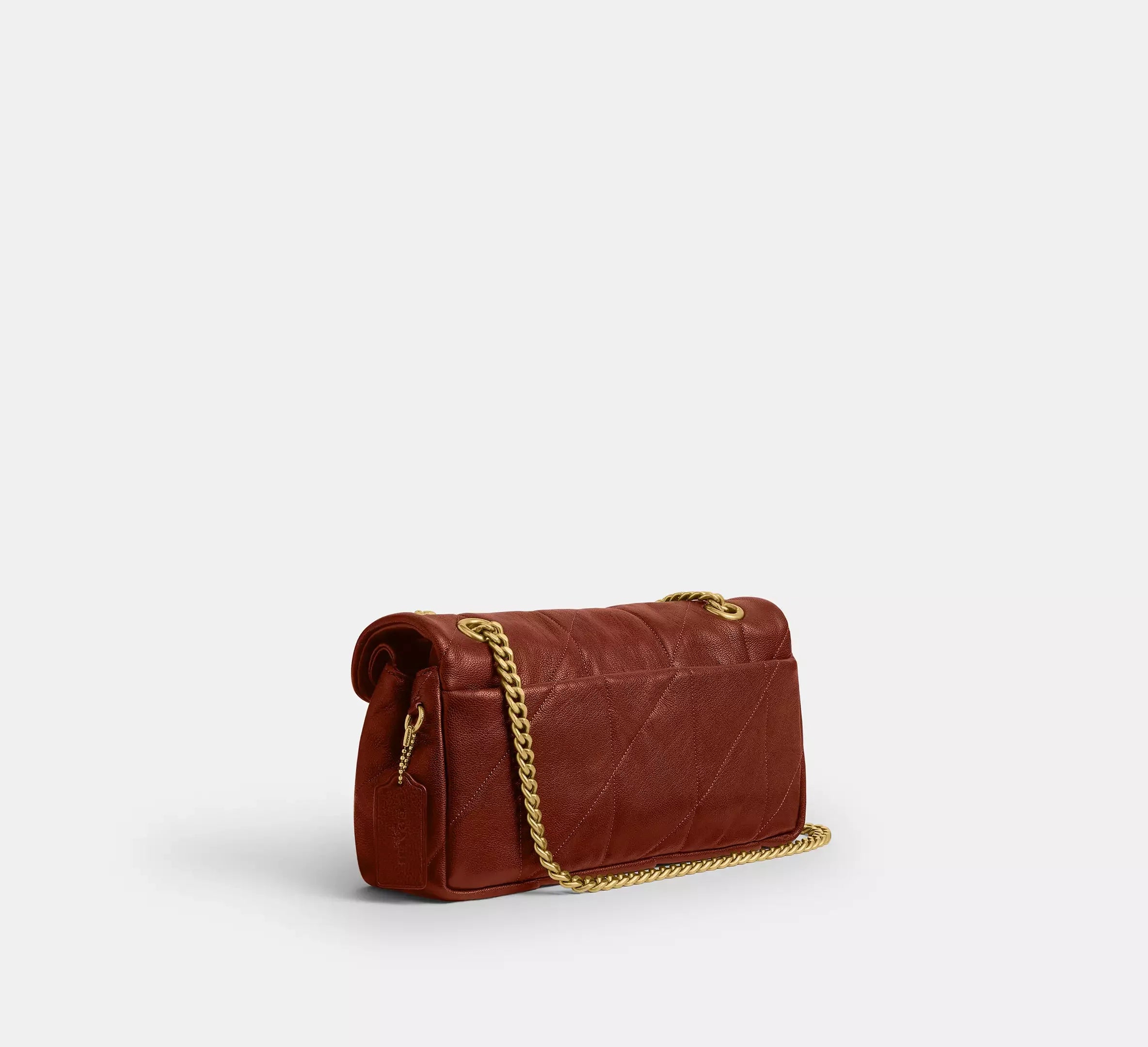 Coach Tabby Shoulder Bag 26 With Quilting – Brass/Pecan - Sneaker Türkiye
