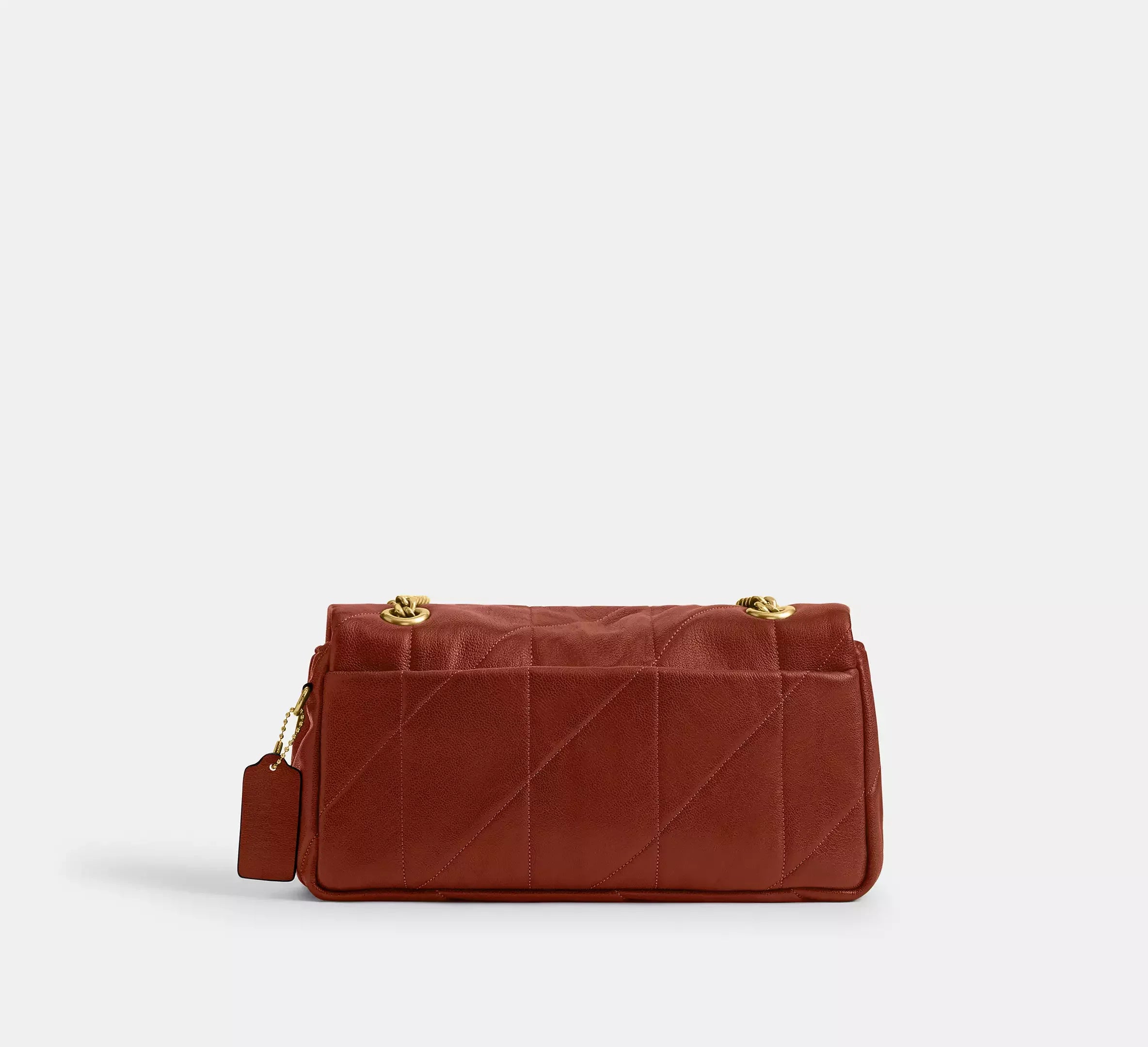 Coach Tabby Shoulder Bag 26 With Quilting – Brass/Pecan - Sneaker Türkiye