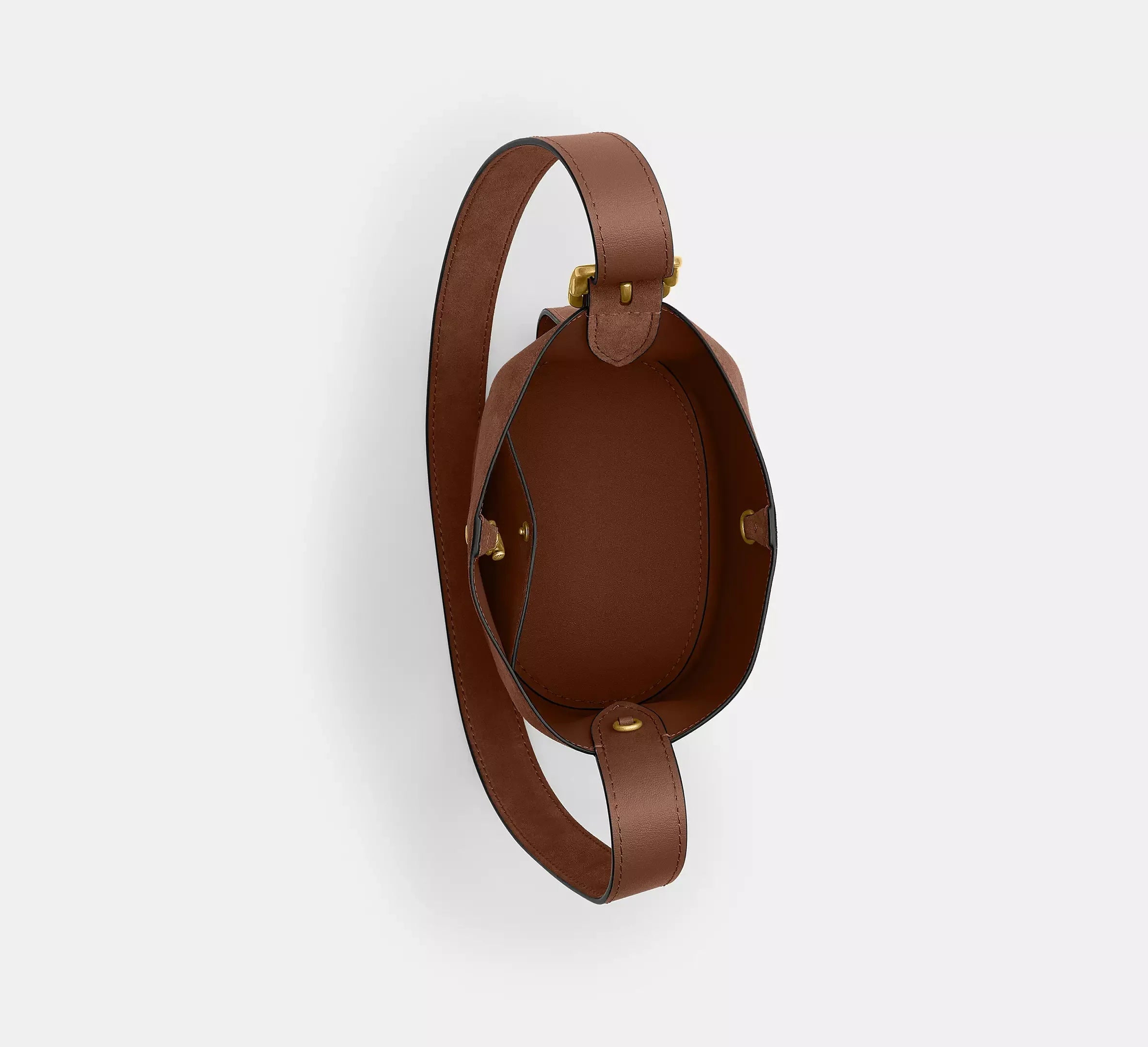 Coach Bleecker Bucket Bag 21 – Brass/Warm Brown - Sneaker Türkiye