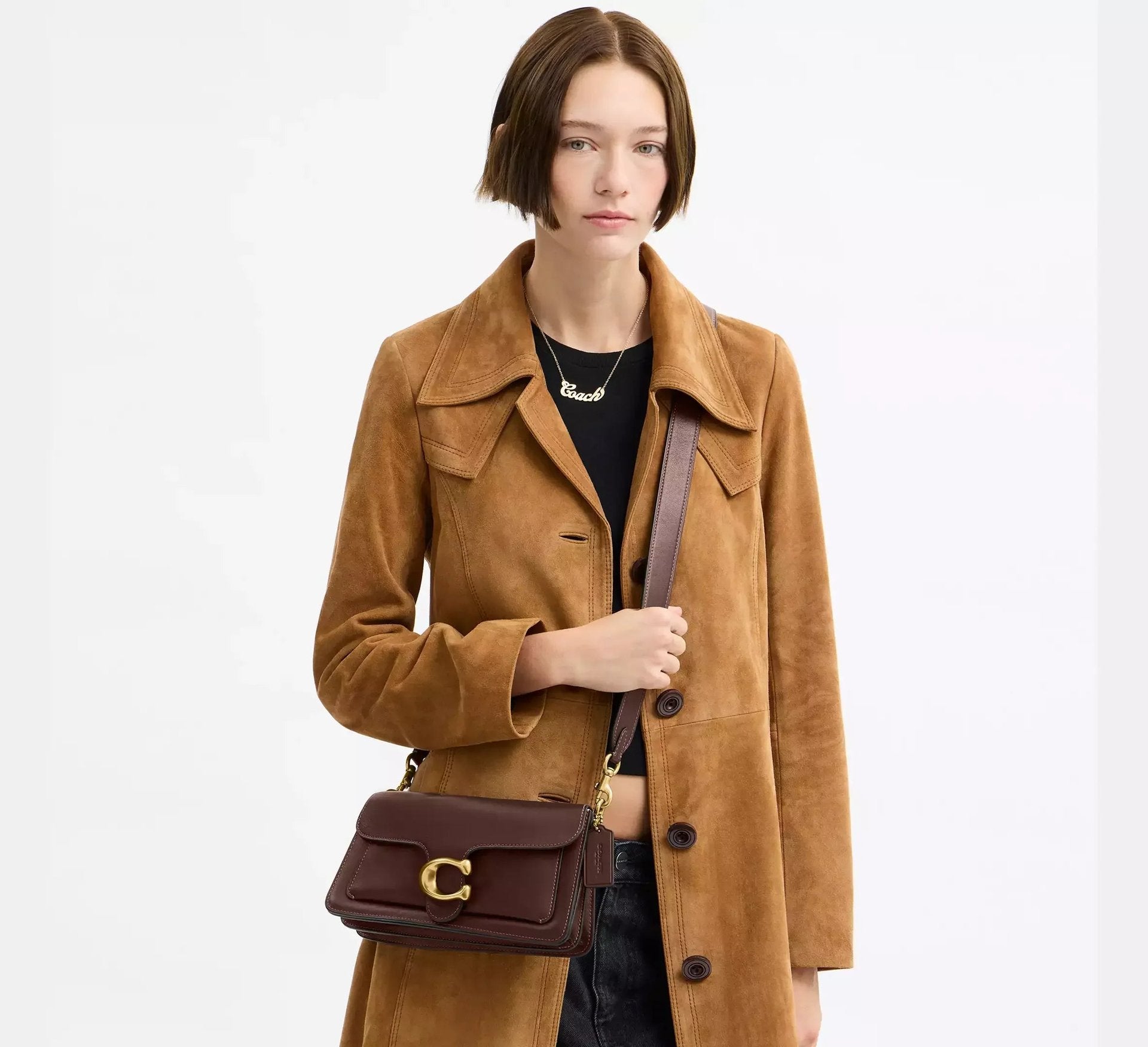Coach Tabby Shoulder Bag 26 – Brass/Maple - Sneaker Türkiye