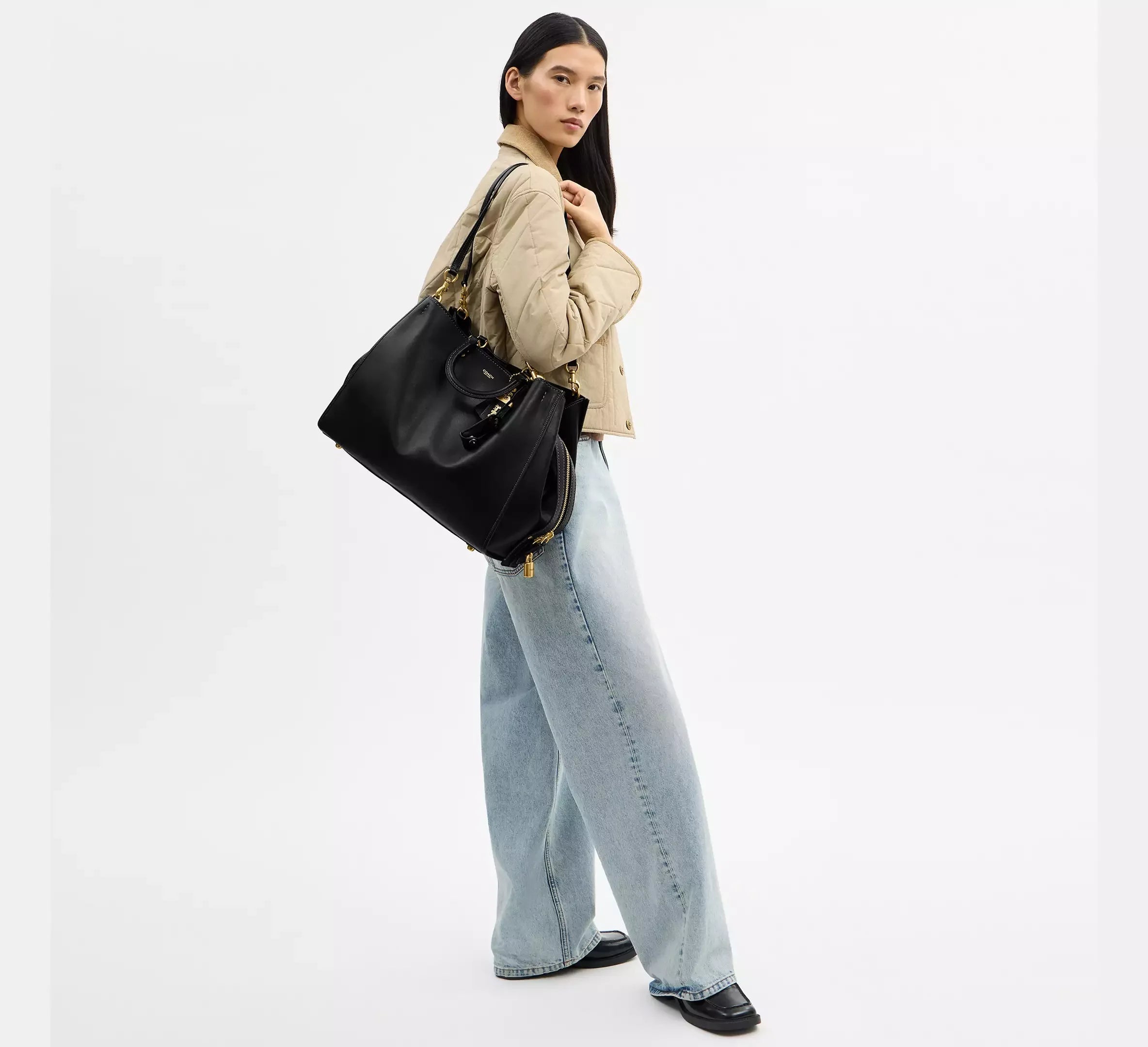 Coach Rogue Bag 40 SEZON – Brass/Black - Sneaker Türkiye
