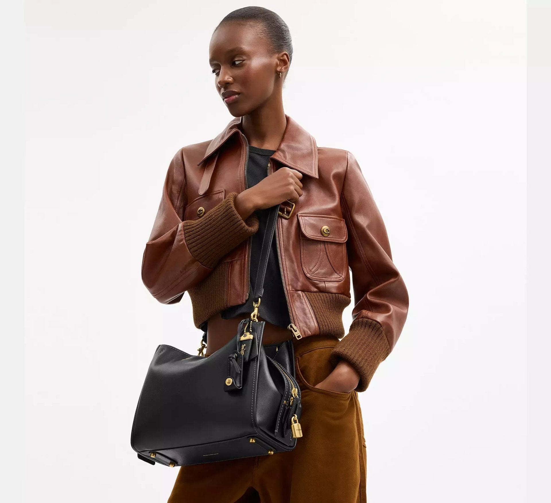 Coach Rogue Bag 31 Season – Brass/Black - Sneaker Türkiye