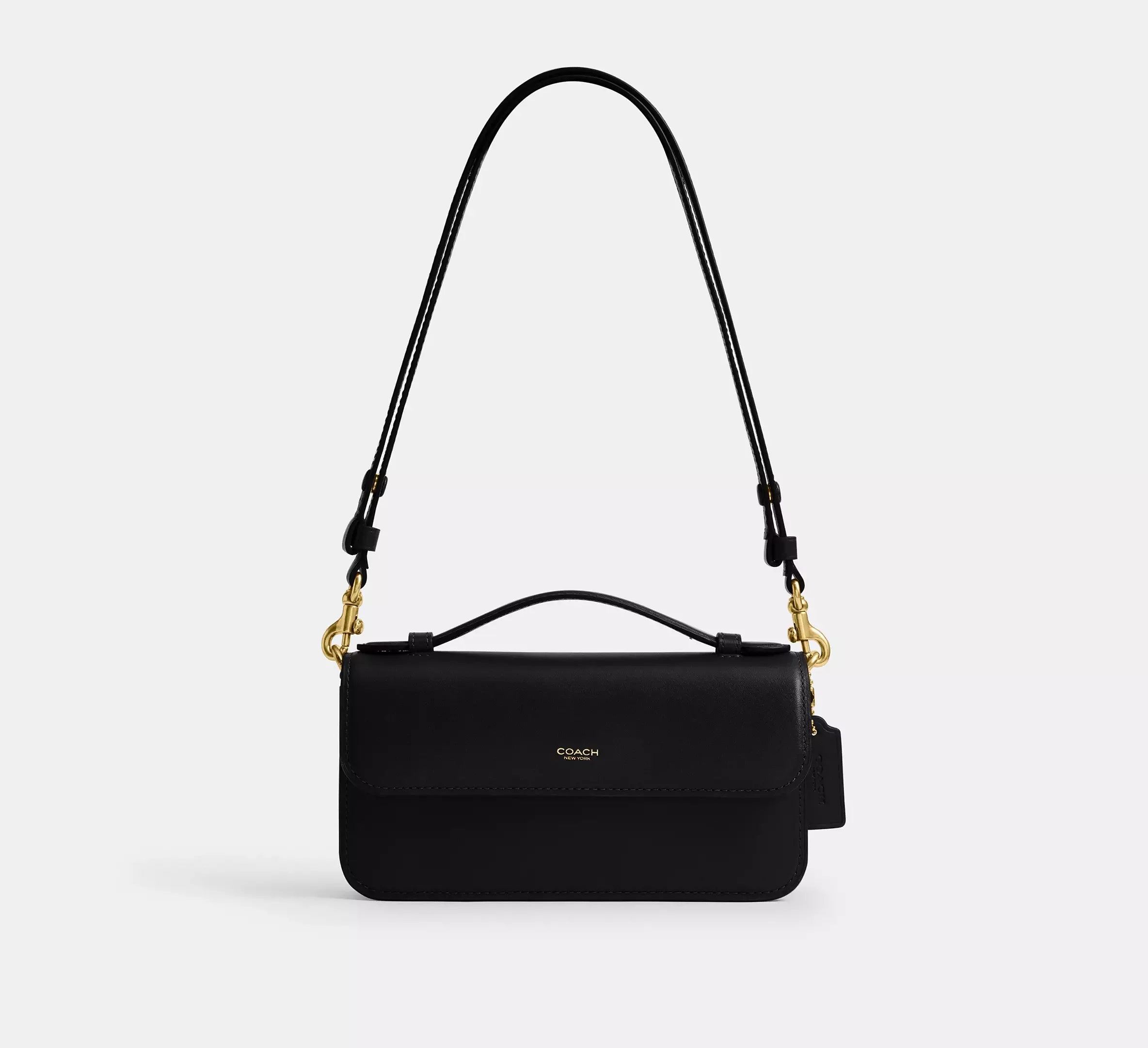 Coach Elora Top Handle Crossbody Bag SEZON – Brass/Black - Sneaker Türkiye