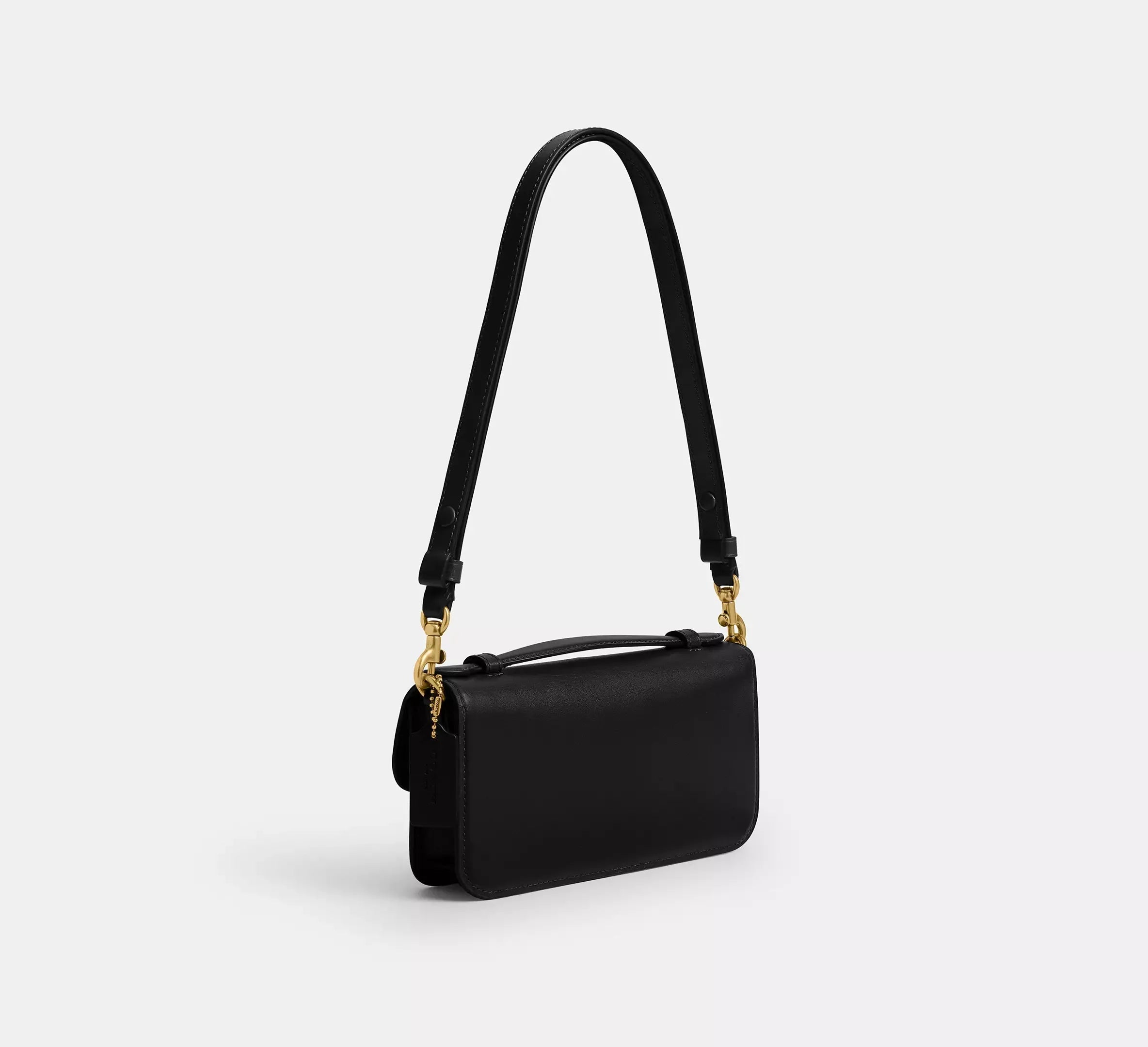 Coach Elora Top Handle Crossbody Bag SEZON – Brass/Black - Sneaker Türkiye