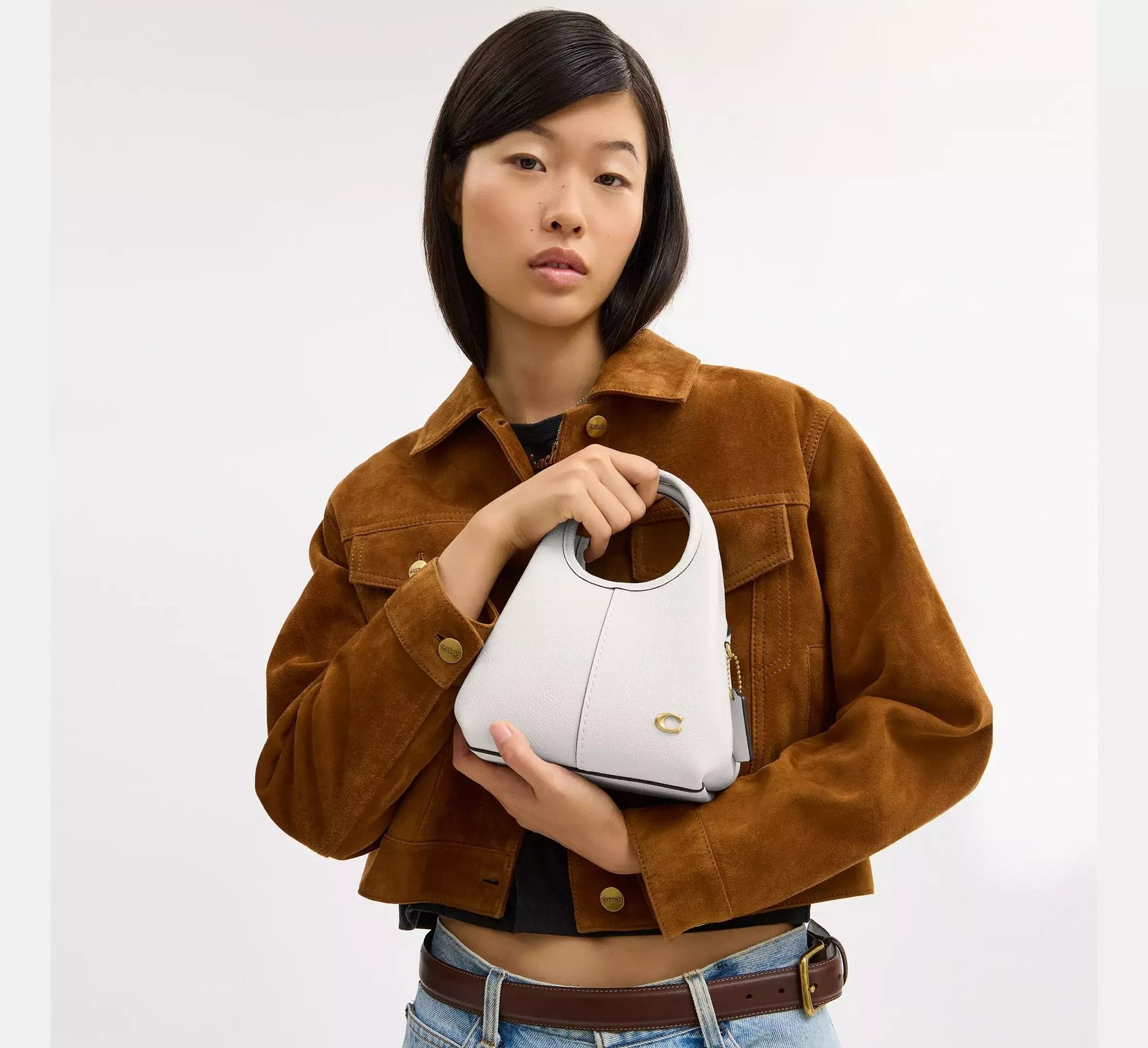 Coach Lana Shoulder Bag 19 SEZON – Brass/Chalk - Sneaker Türkiye