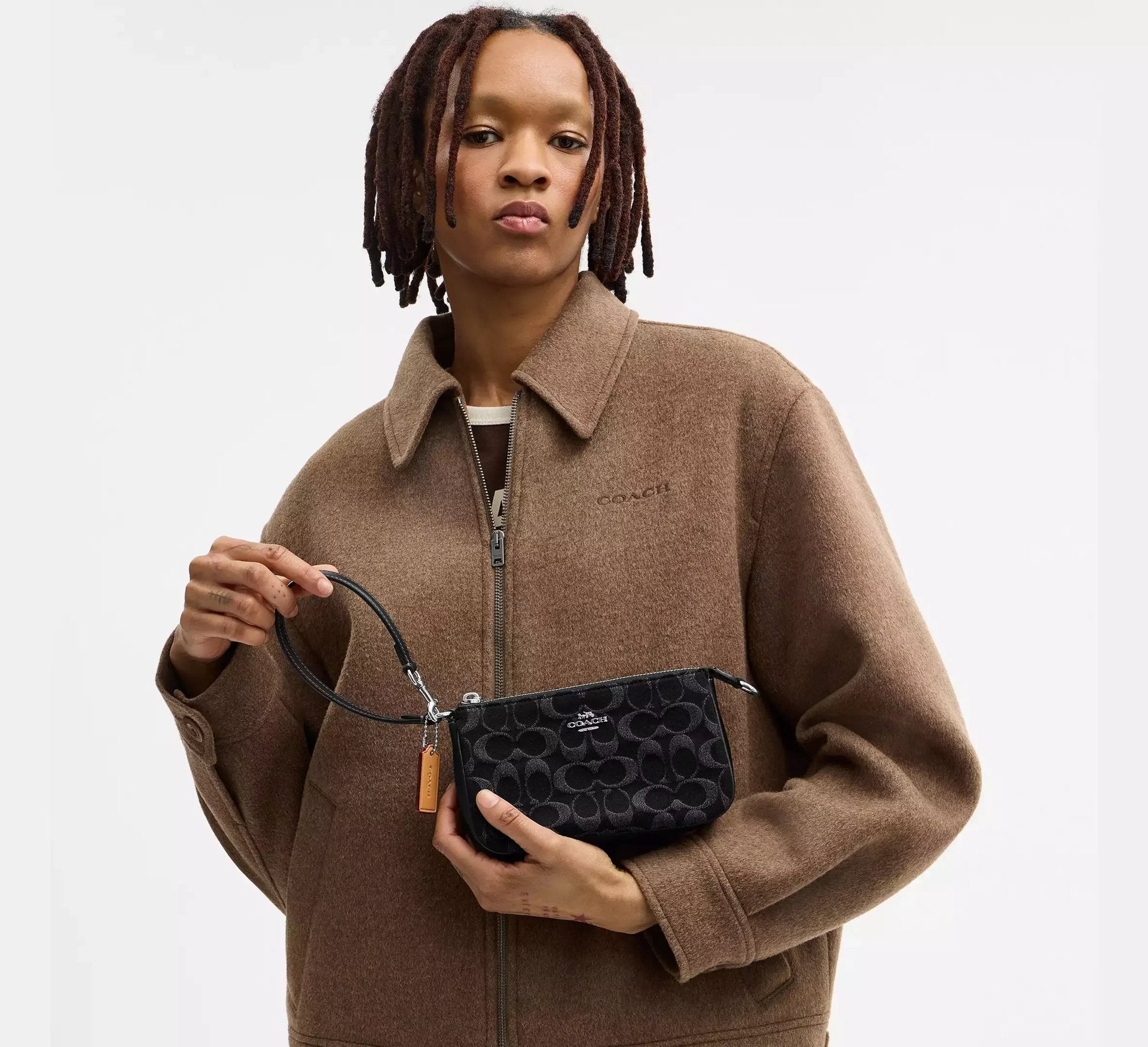 Coach Nolita 19 In Signature Denim – Silver/Black - Sneaker Türkiye