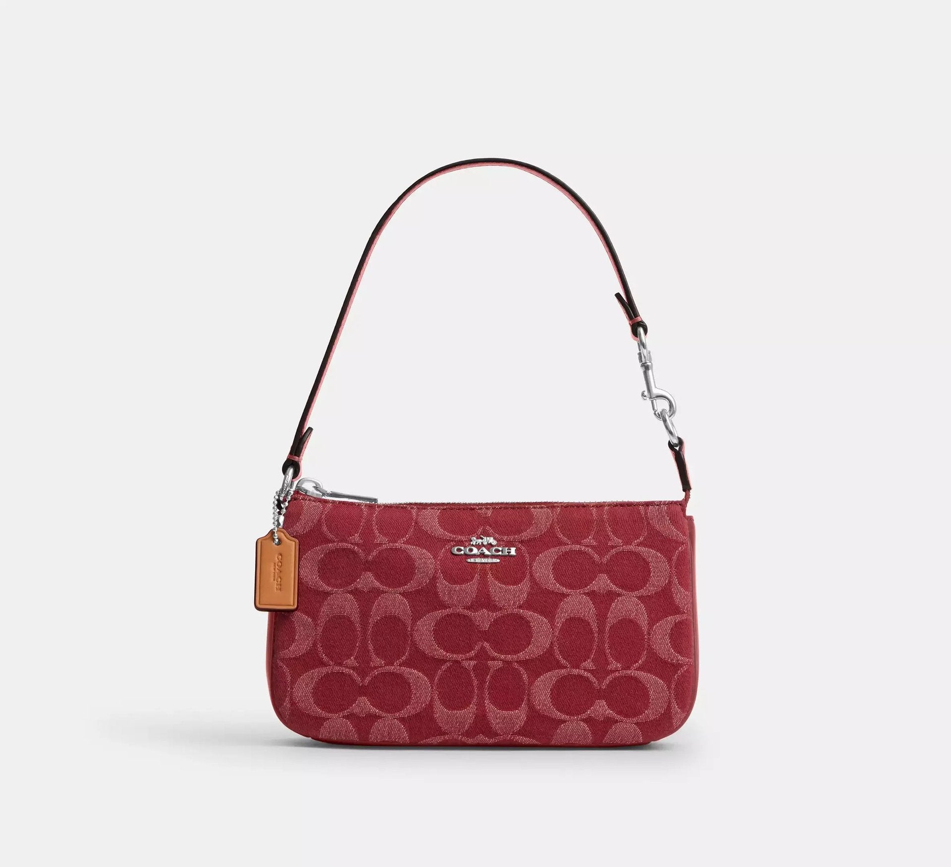 Coach Nolita 19 In Signature Denim – True Red - Sneaker Türkiye