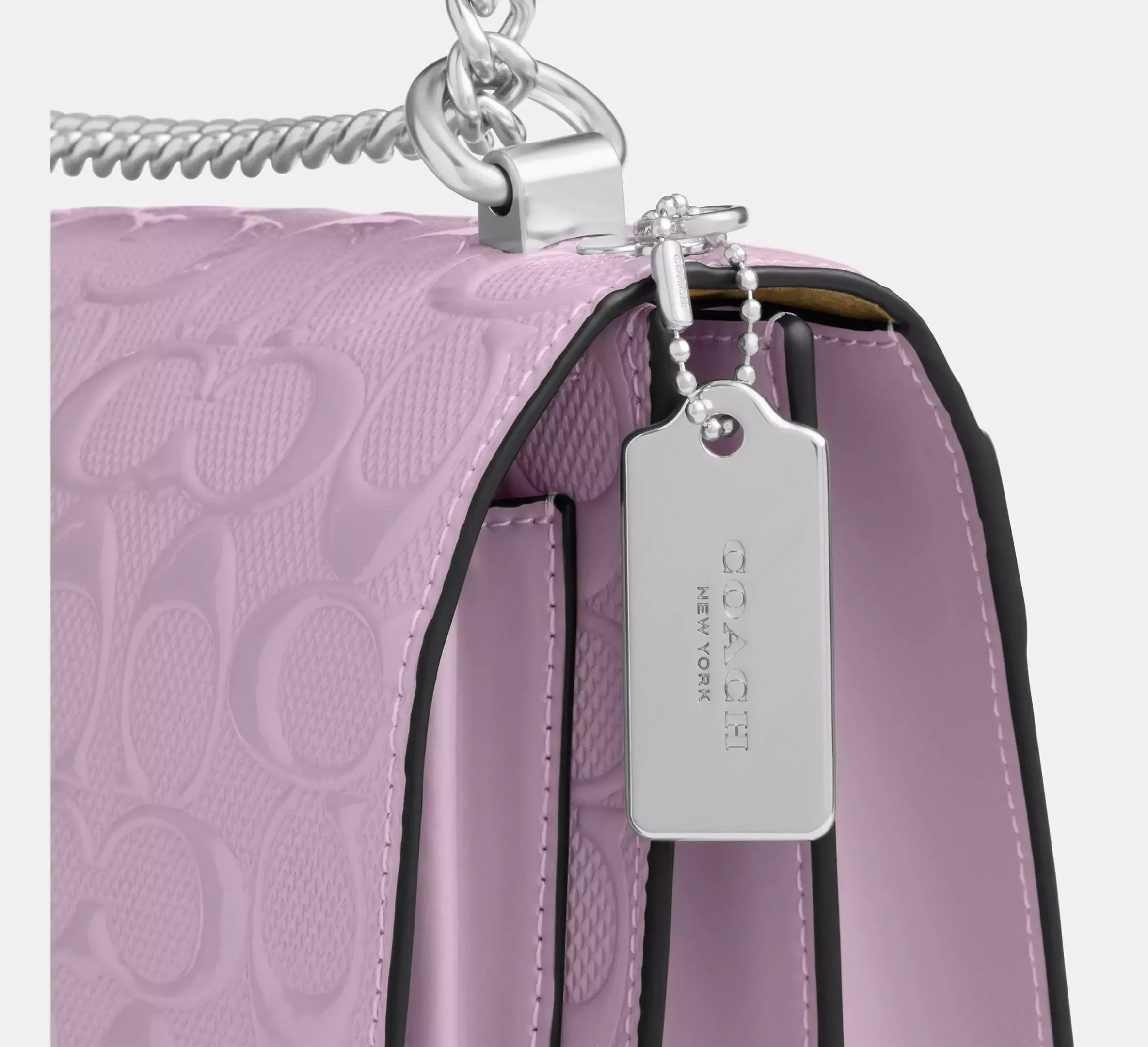 Coach Klare Crossbody Bag In Signature Leather – Silver - Sneaker Türkiye