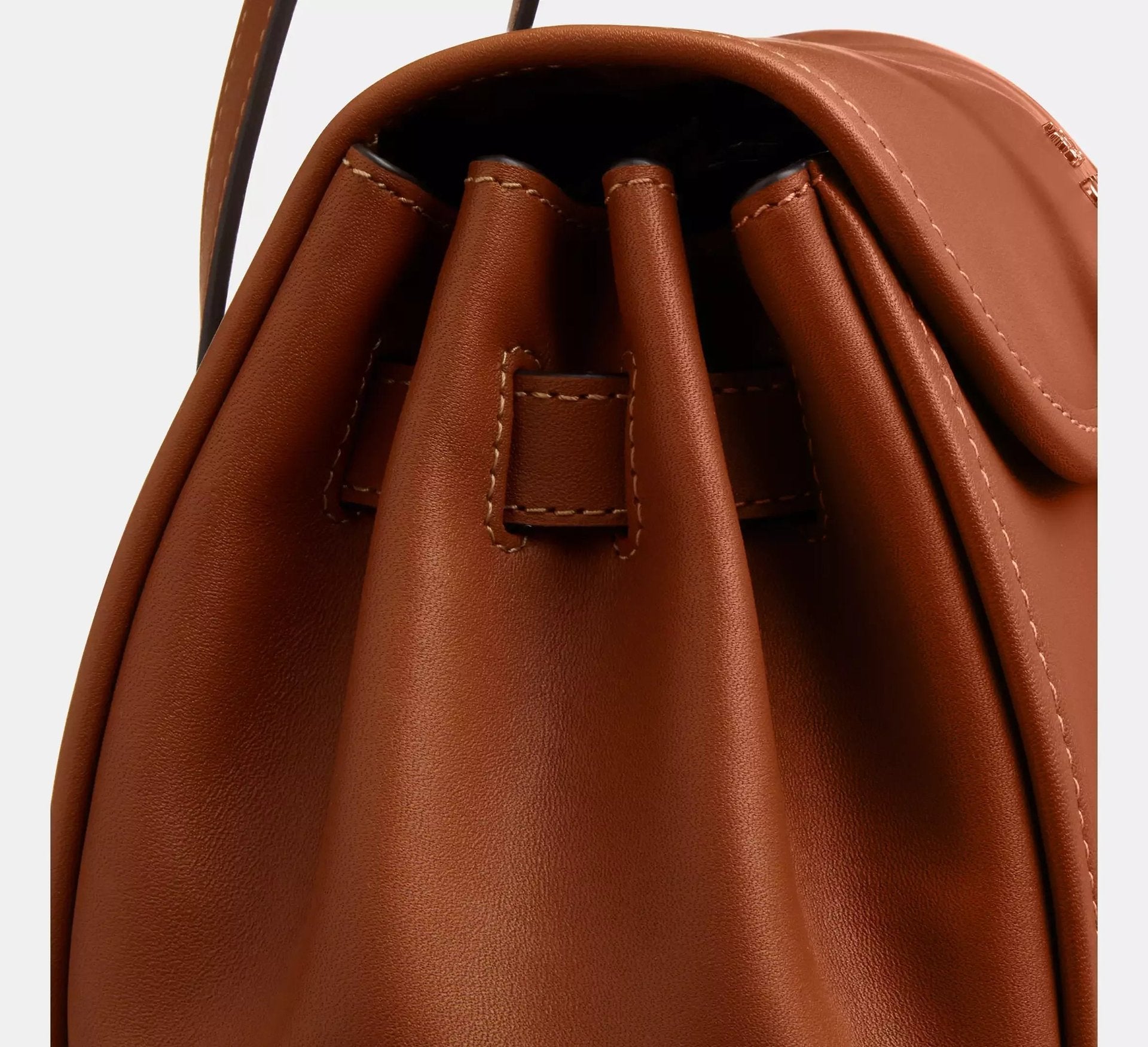 Coach Bridget Flap Shoulder Bag – Gold/Tan - Sneaker Türkiye