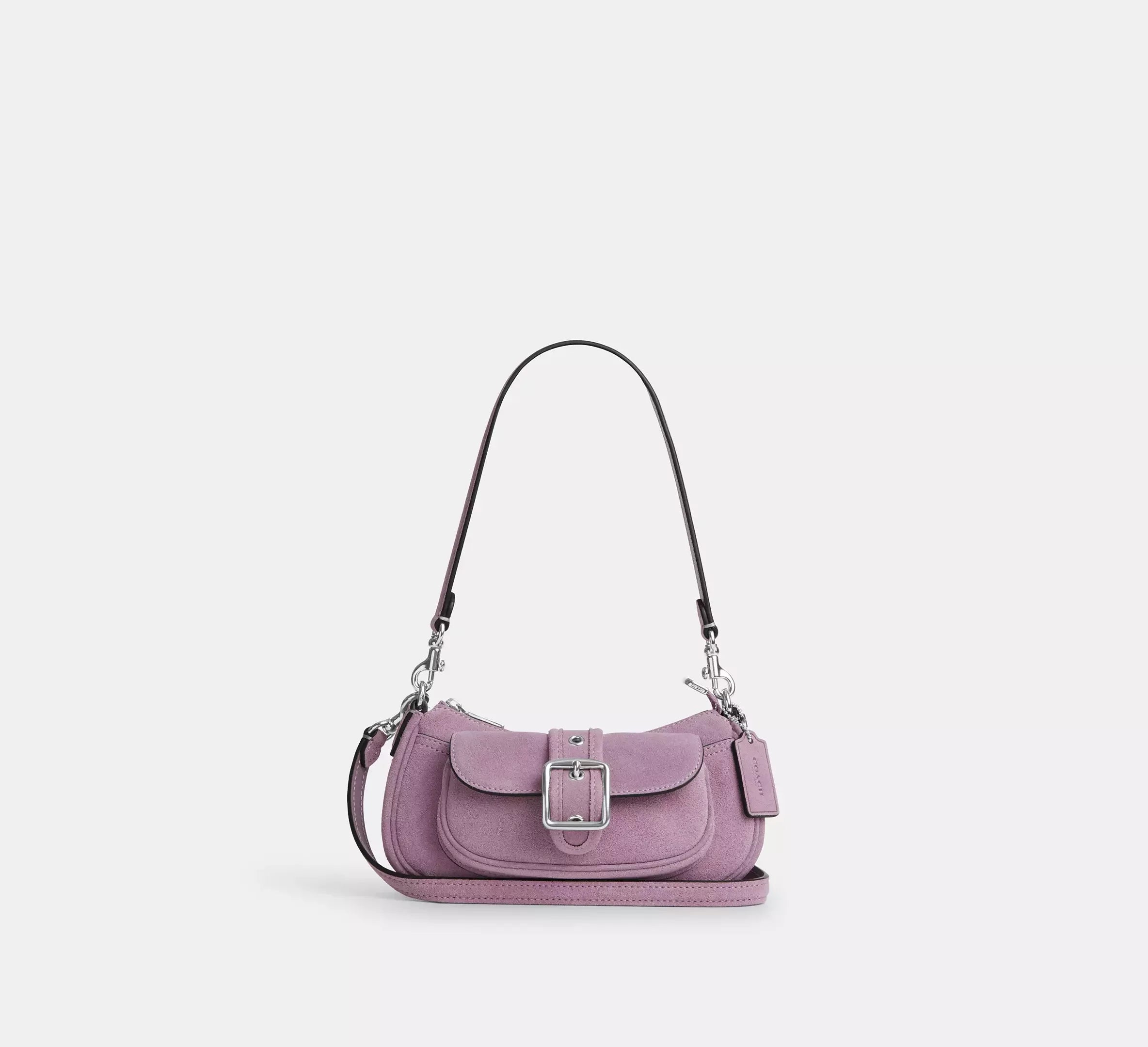 Coach Ashton Mini Shoulder Bag – Silver/Light Violet - Sneaker Türkiye