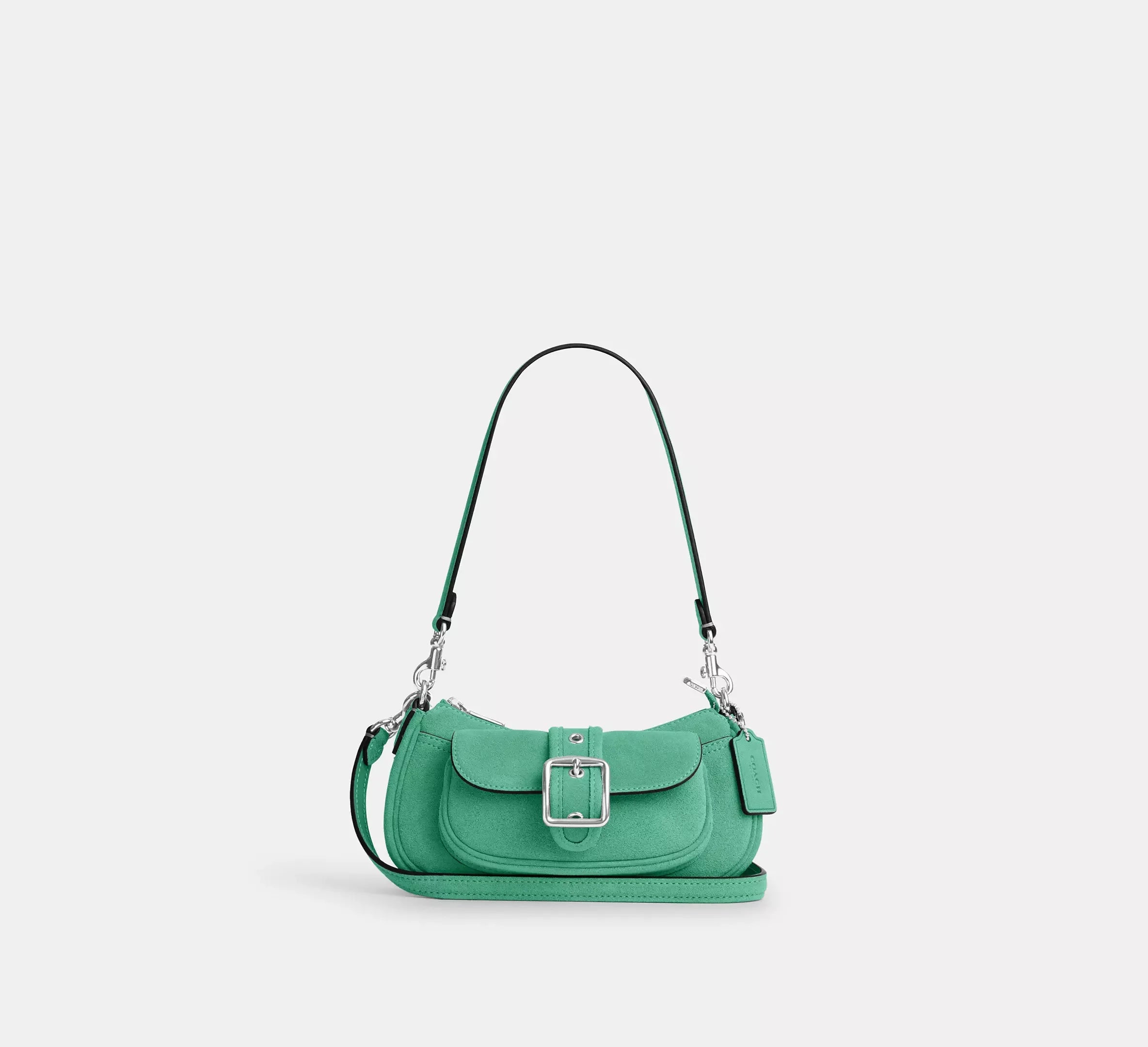 Coach Ashton Mini Shoulder Bag – Silver/Mint - Sneaker Türkiye