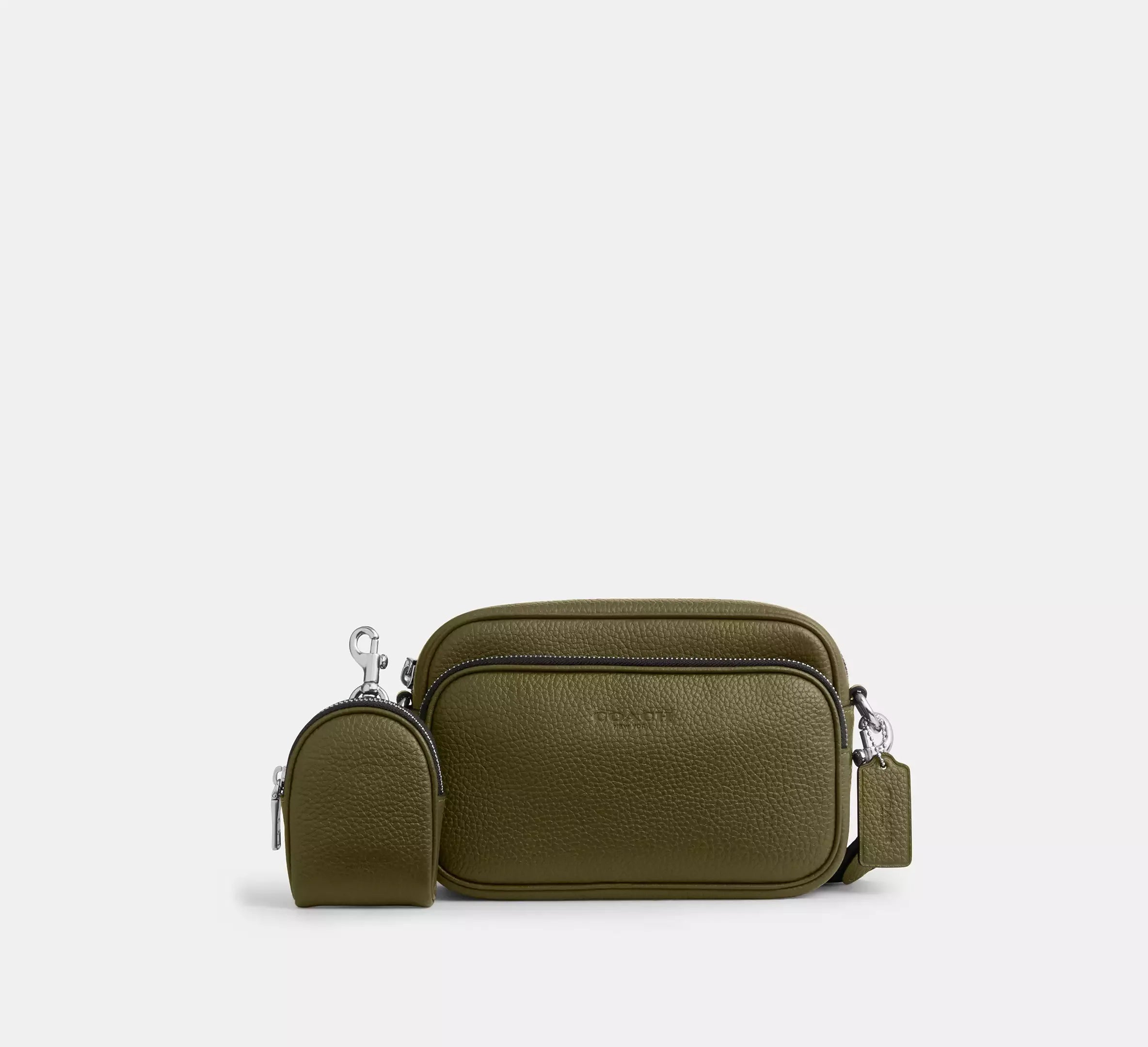 Coach Finlay Crossbody Bag – Silver/Olive - Sneaker Türkiye