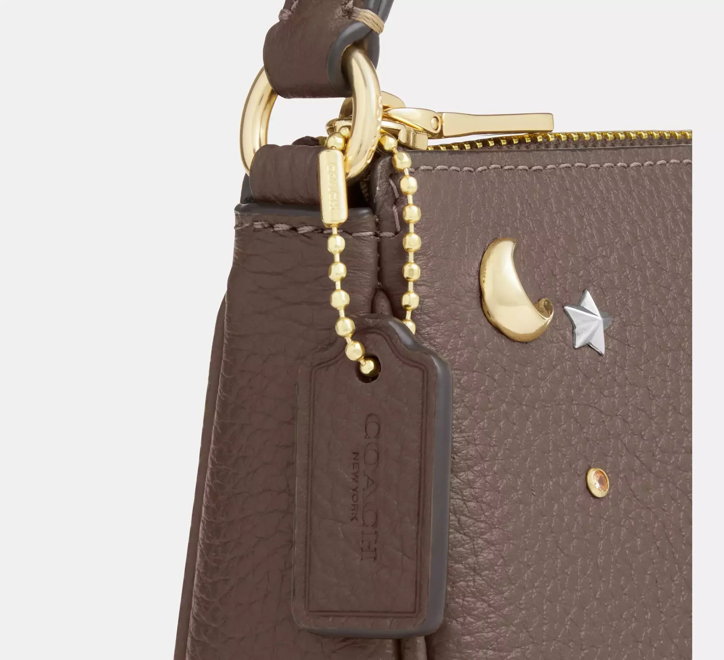 Coach Nolita 19 With Rivets – Gold/Dark Stone Multi - Sneaker Türkiye