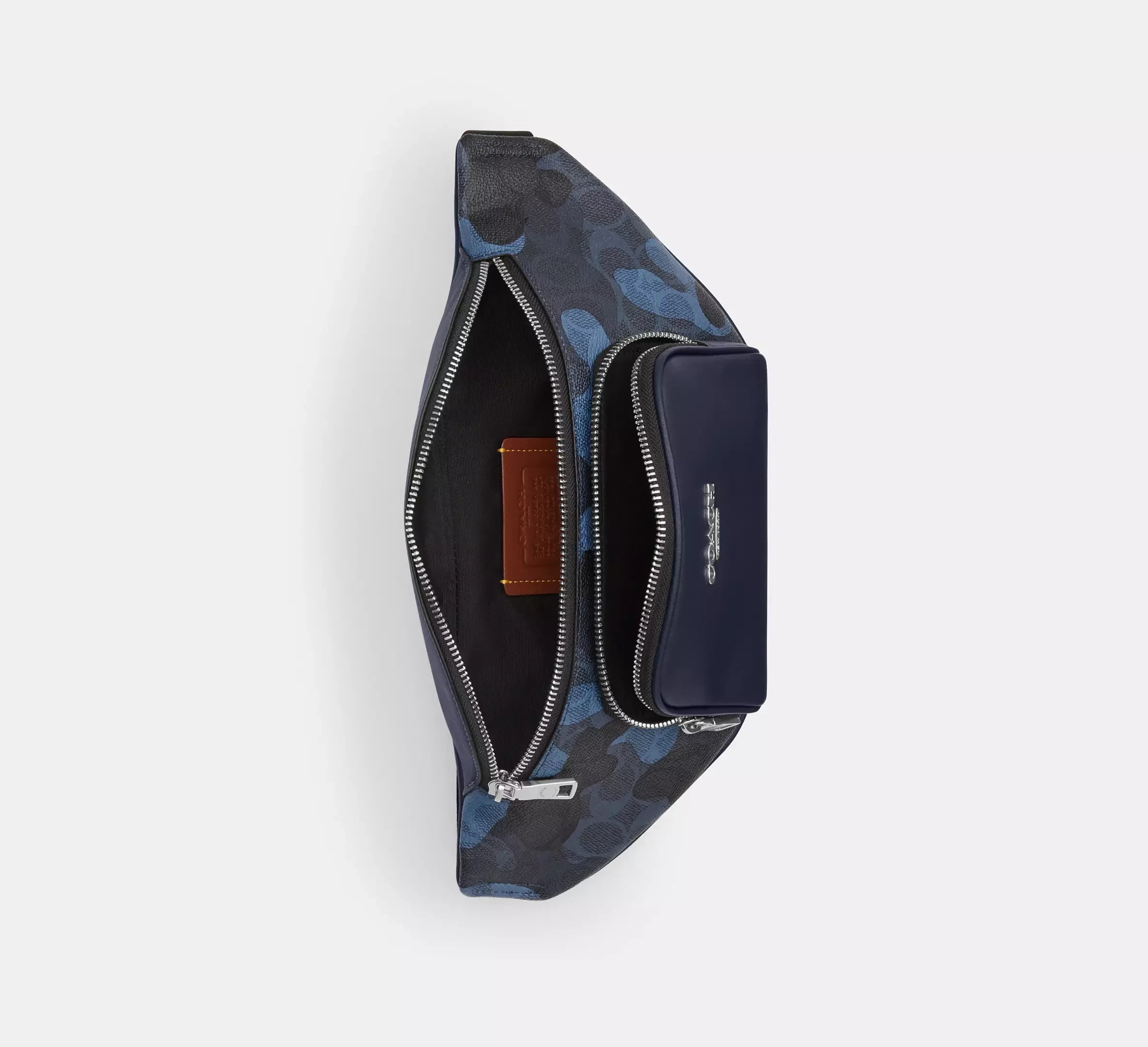 Coach Small Belt Bag In Signature Camo Print – Silver - Sneaker Türkiye