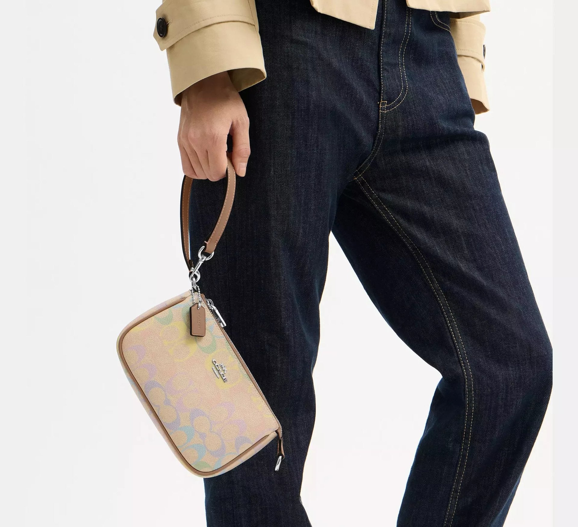 Coach Nolita 19 In Rainbow Signature – Silver - Sneaker Türkiye