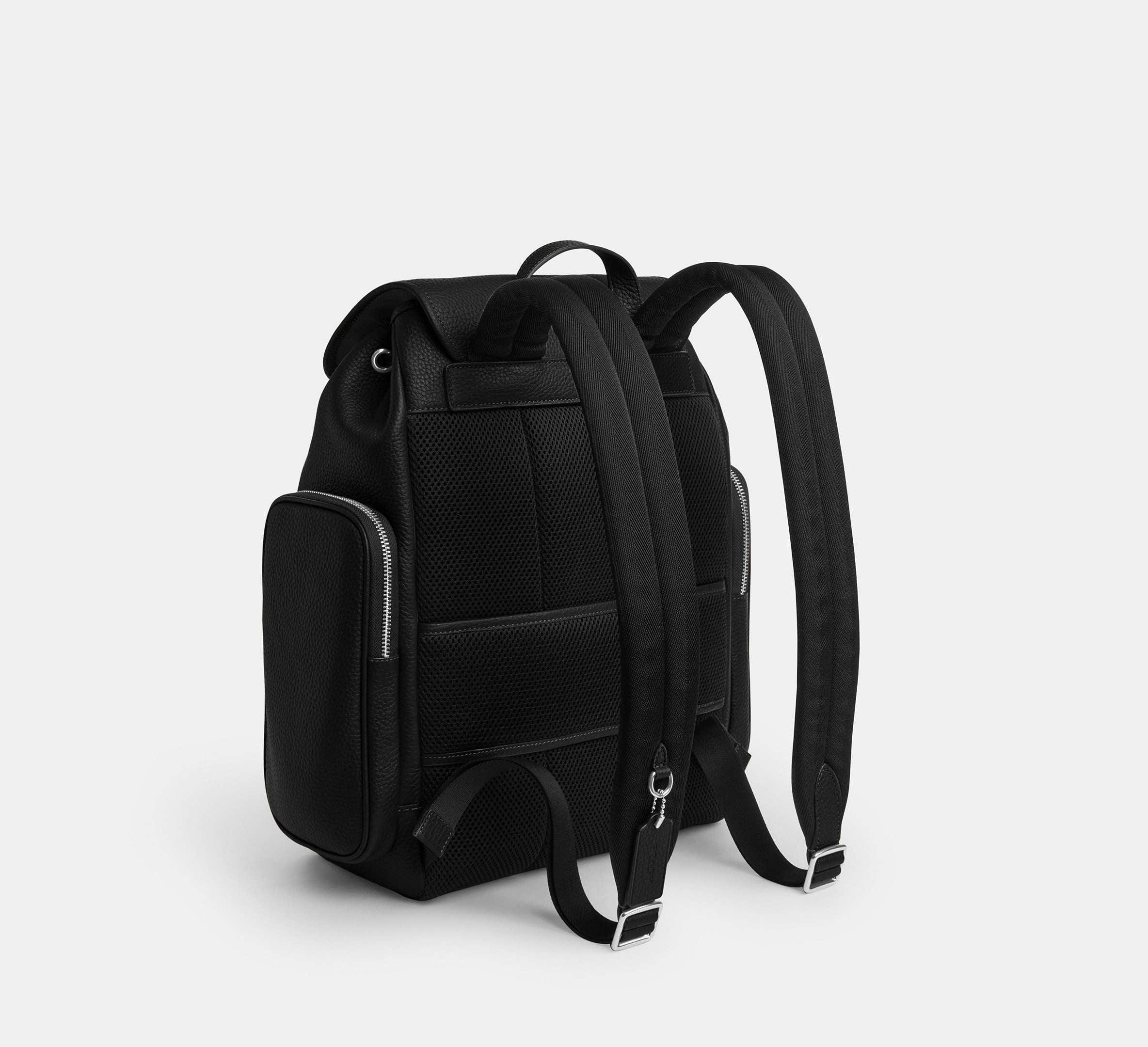 Coach Finn Backpack Silver/Black - Sneaker Türkiye