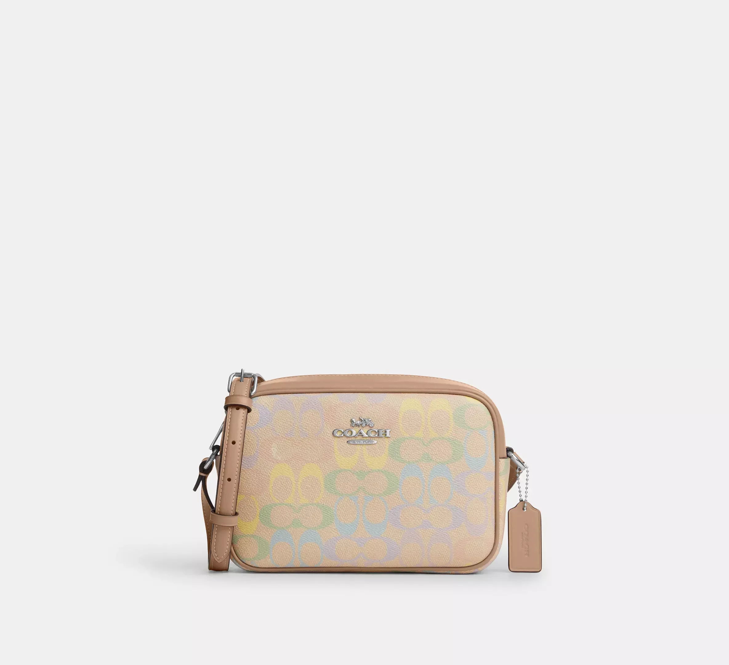 Coach Jamie Camera Bag In Rainbow Signature – Silver - Sneaker Türkiye